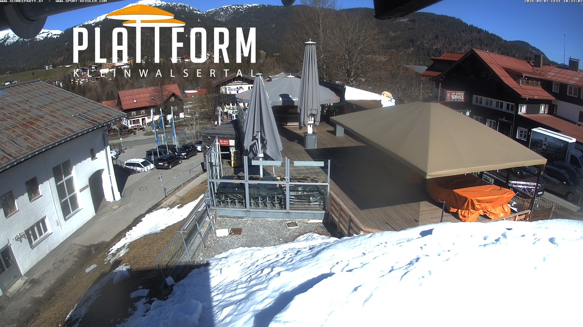 Archiv Foto Webcam Schirmbar in Riezlern