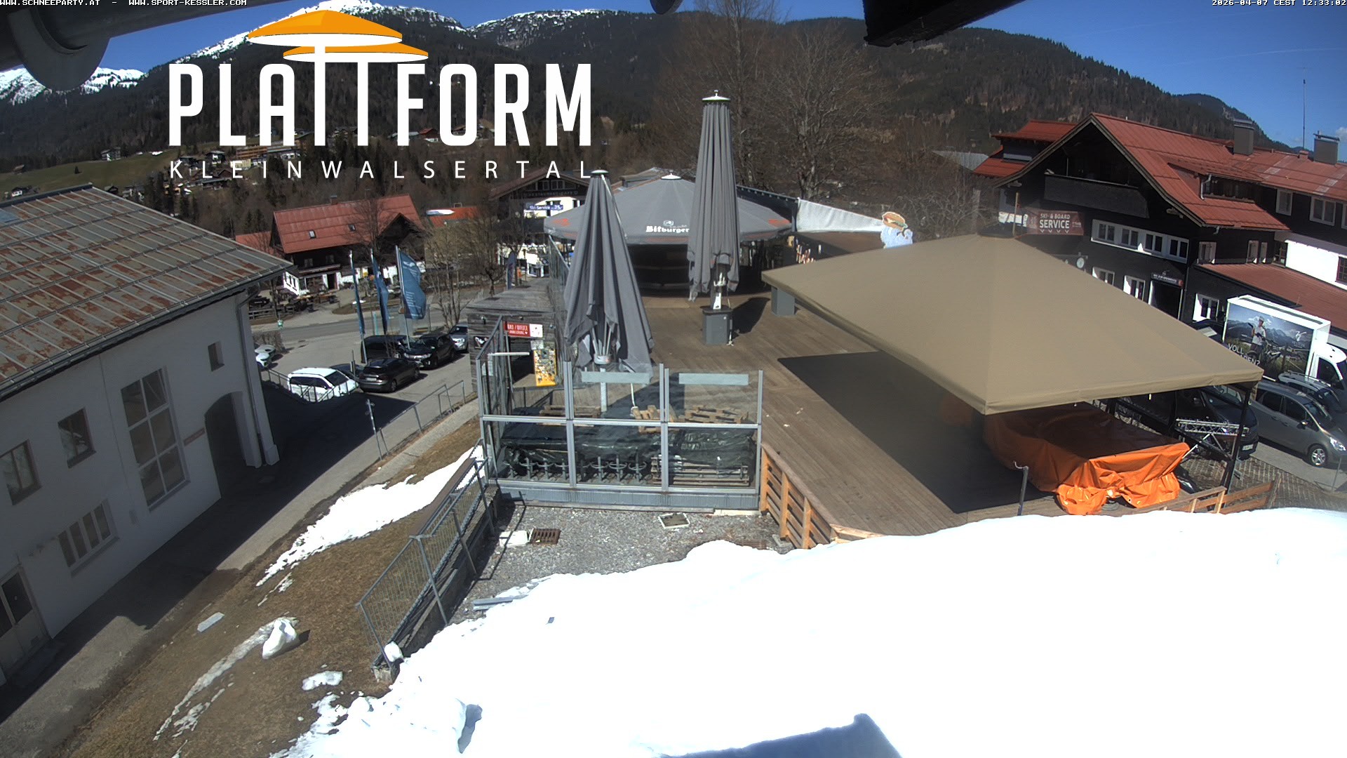 Archiv Foto Webcam Schirmbar in Riezlern