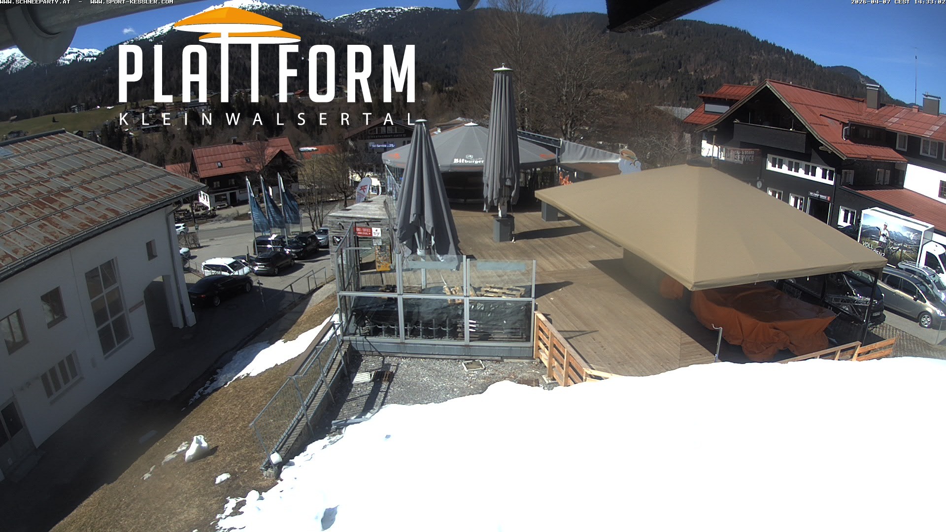 Archiv Foto Webcam Schirmbar in Riezlern