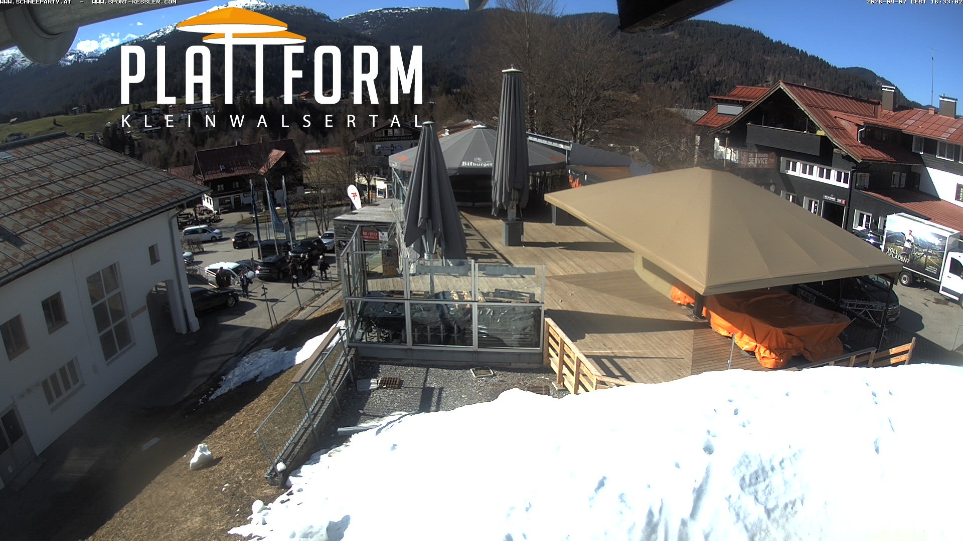 Archiv Foto Webcam Schirmbar in Riezlern