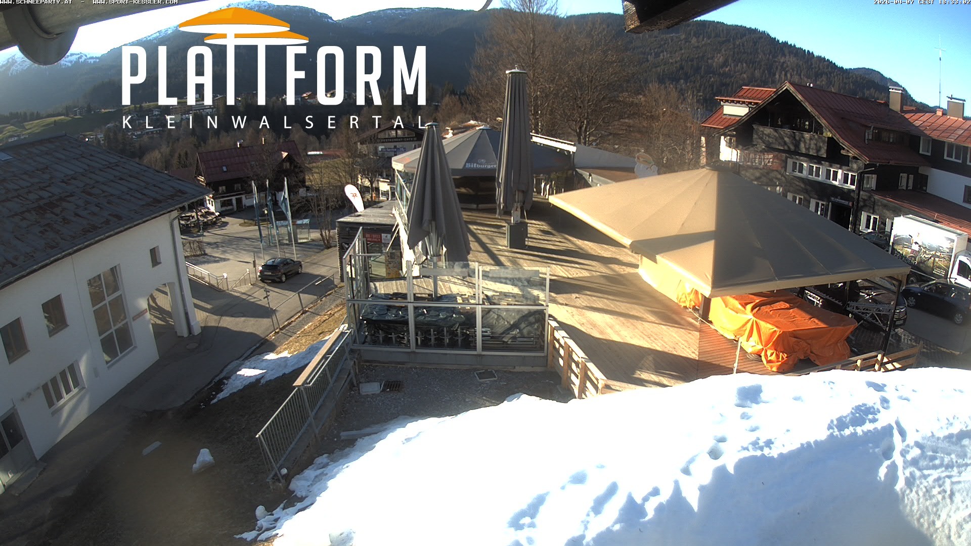 Archiv Foto Webcam Schirmbar in Riezlern