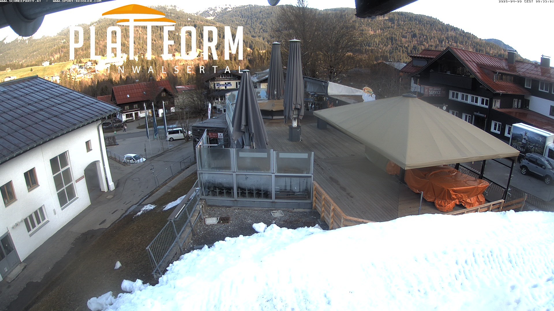 Archiv Foto Webcam Schirmbar in Riezlern