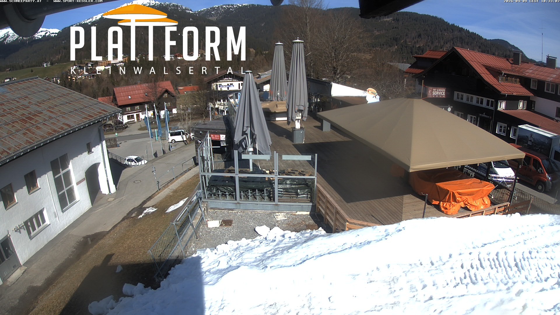 Archiv Foto Webcam Schirmbar in Riezlern