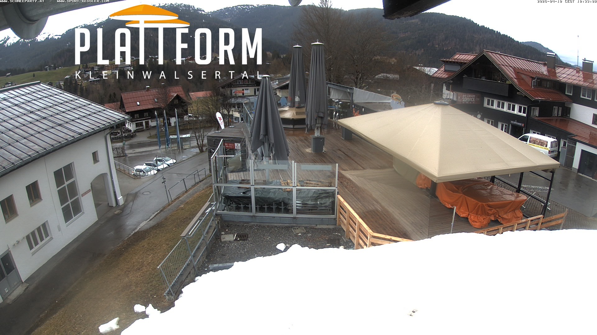Archiv Foto Webcam Schirmbar in Riezlern