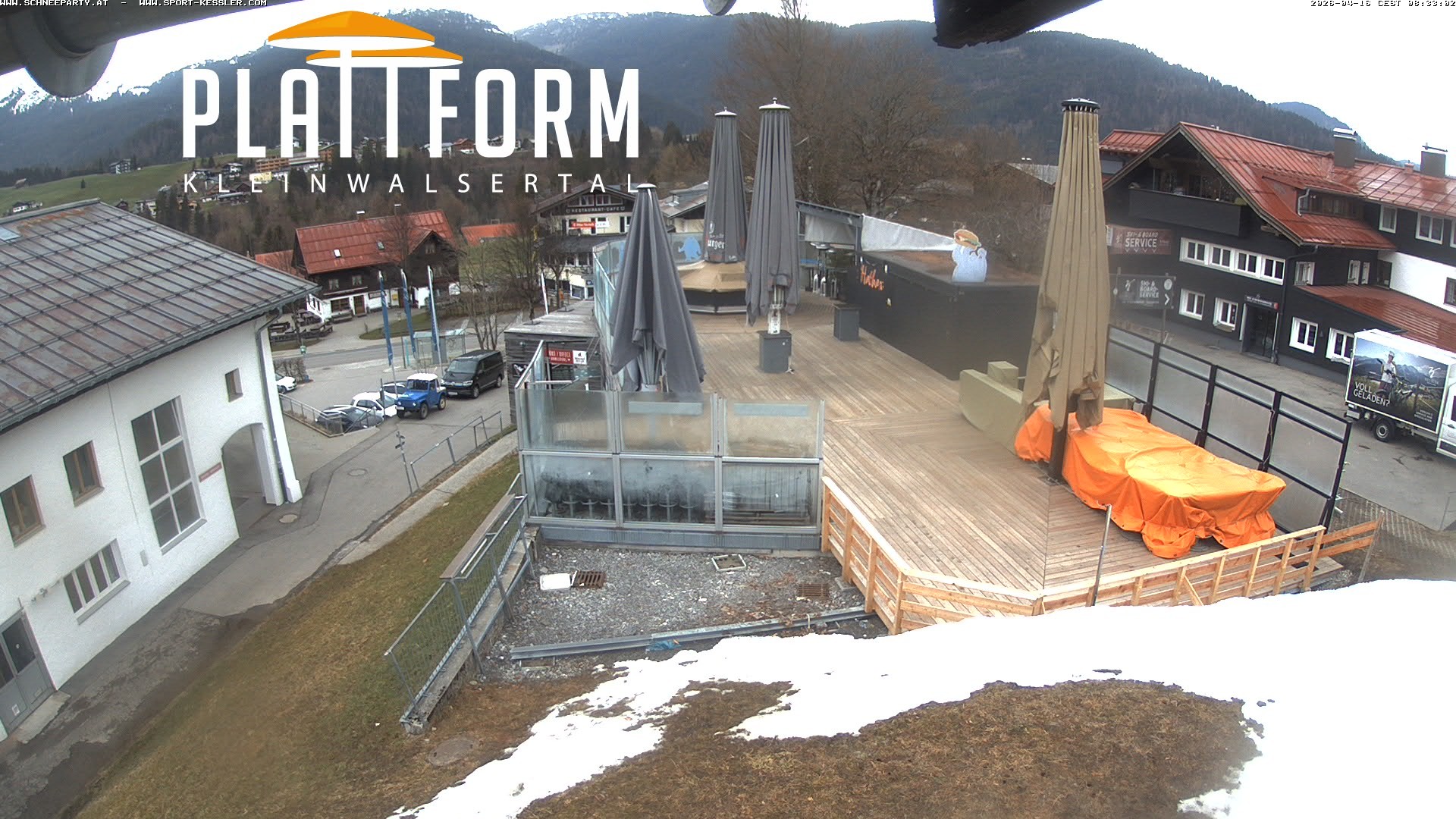 Archiv Foto Webcam Schirmbar in Riezlern