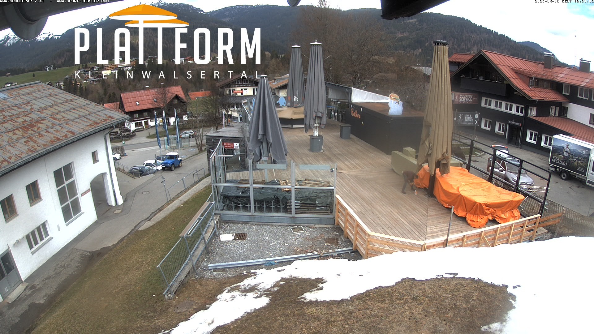 Archiv Foto Webcam Schirmbar in Riezlern