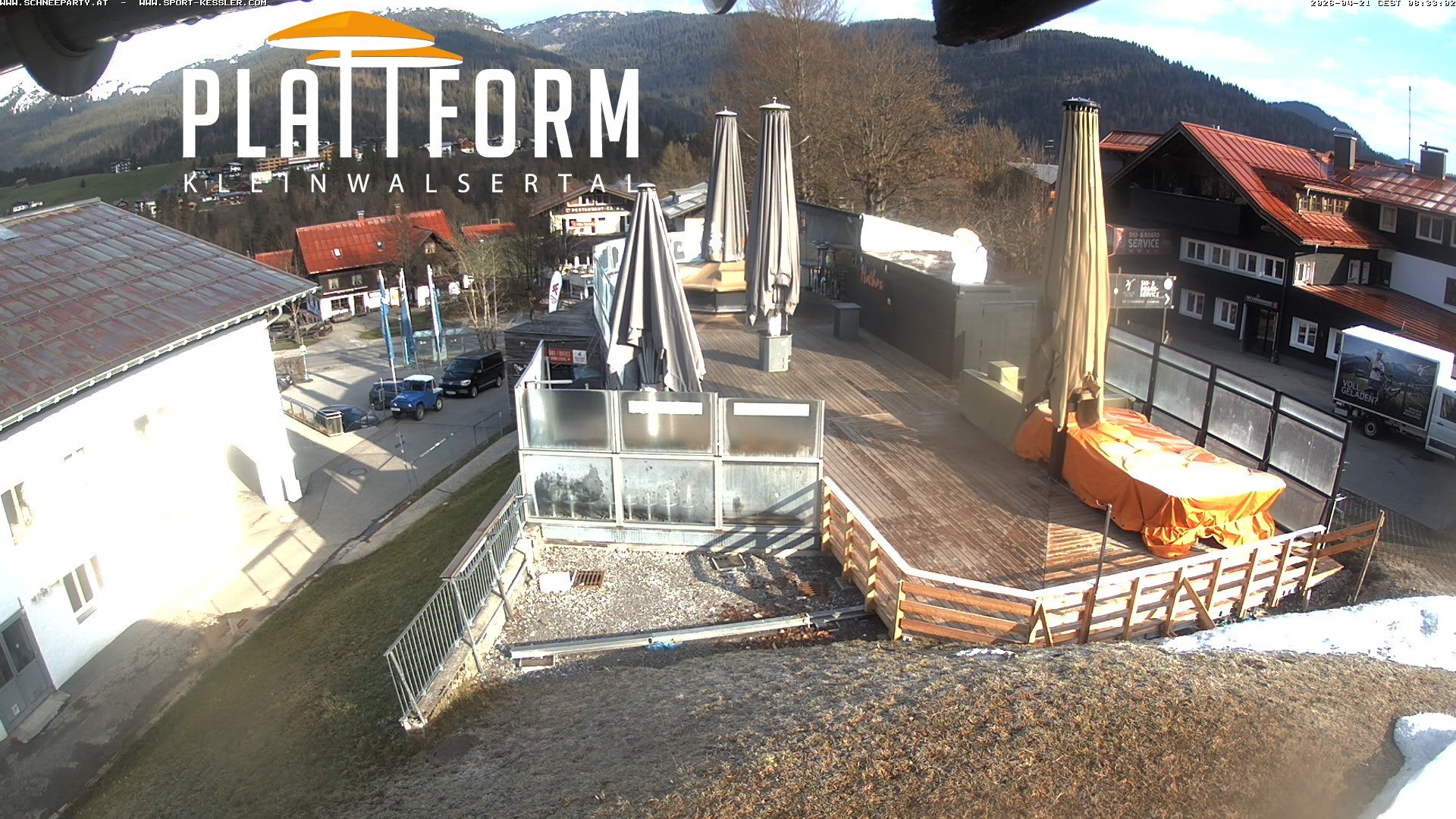Archiv Foto Webcam Schirmbar in Riezlern