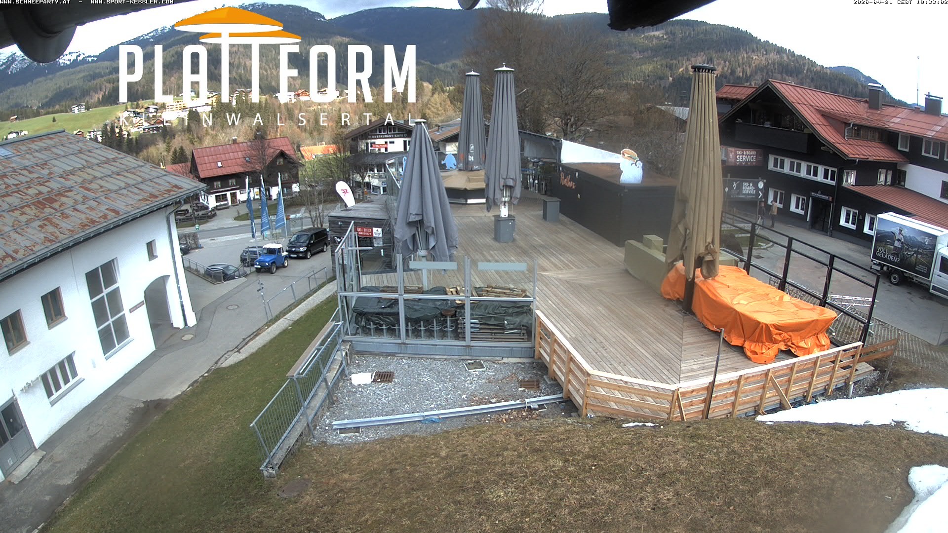 Archiv Foto Webcam Schirmbar in Riezlern