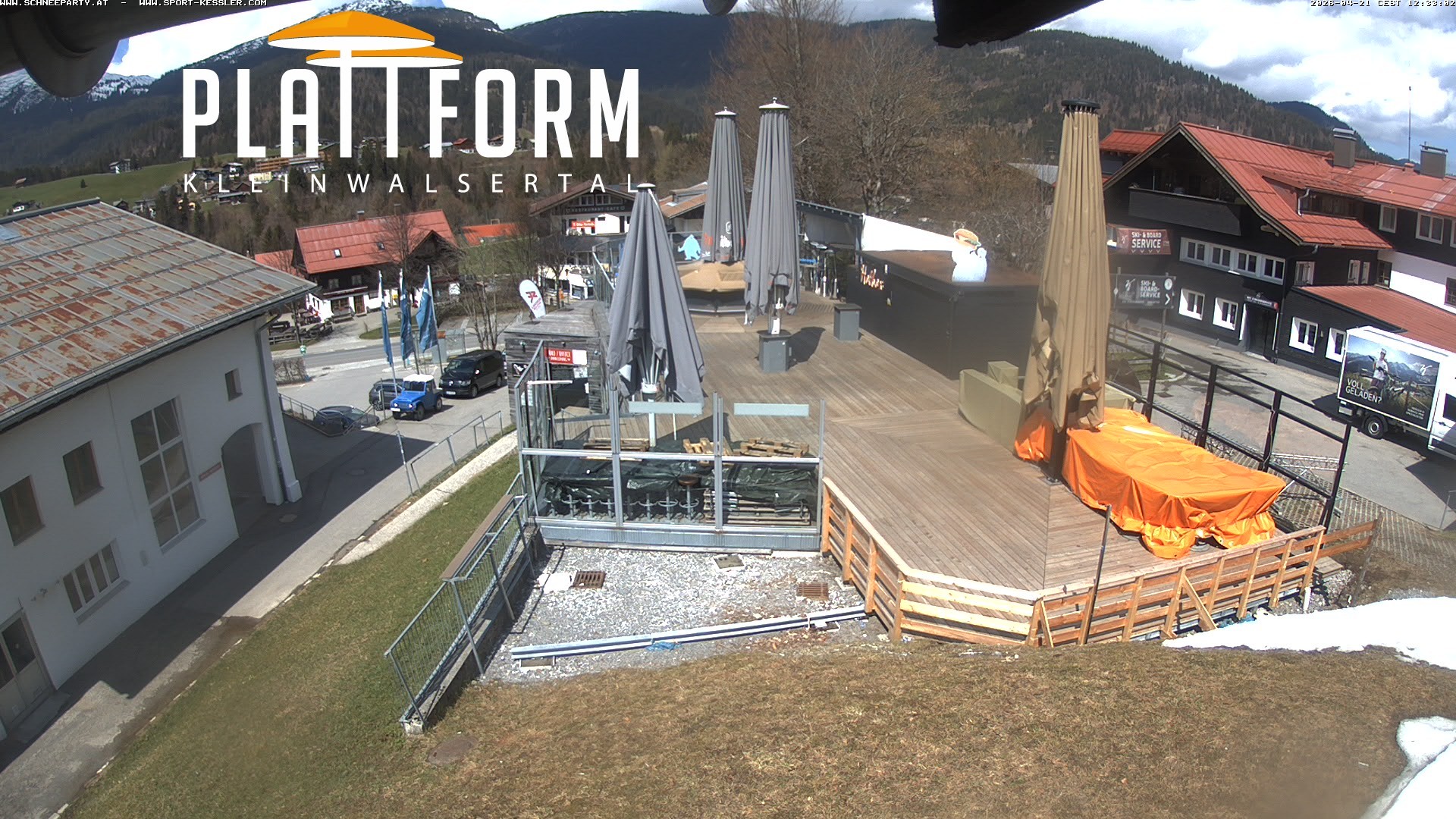 Archiv Foto Webcam Schirmbar in Riezlern