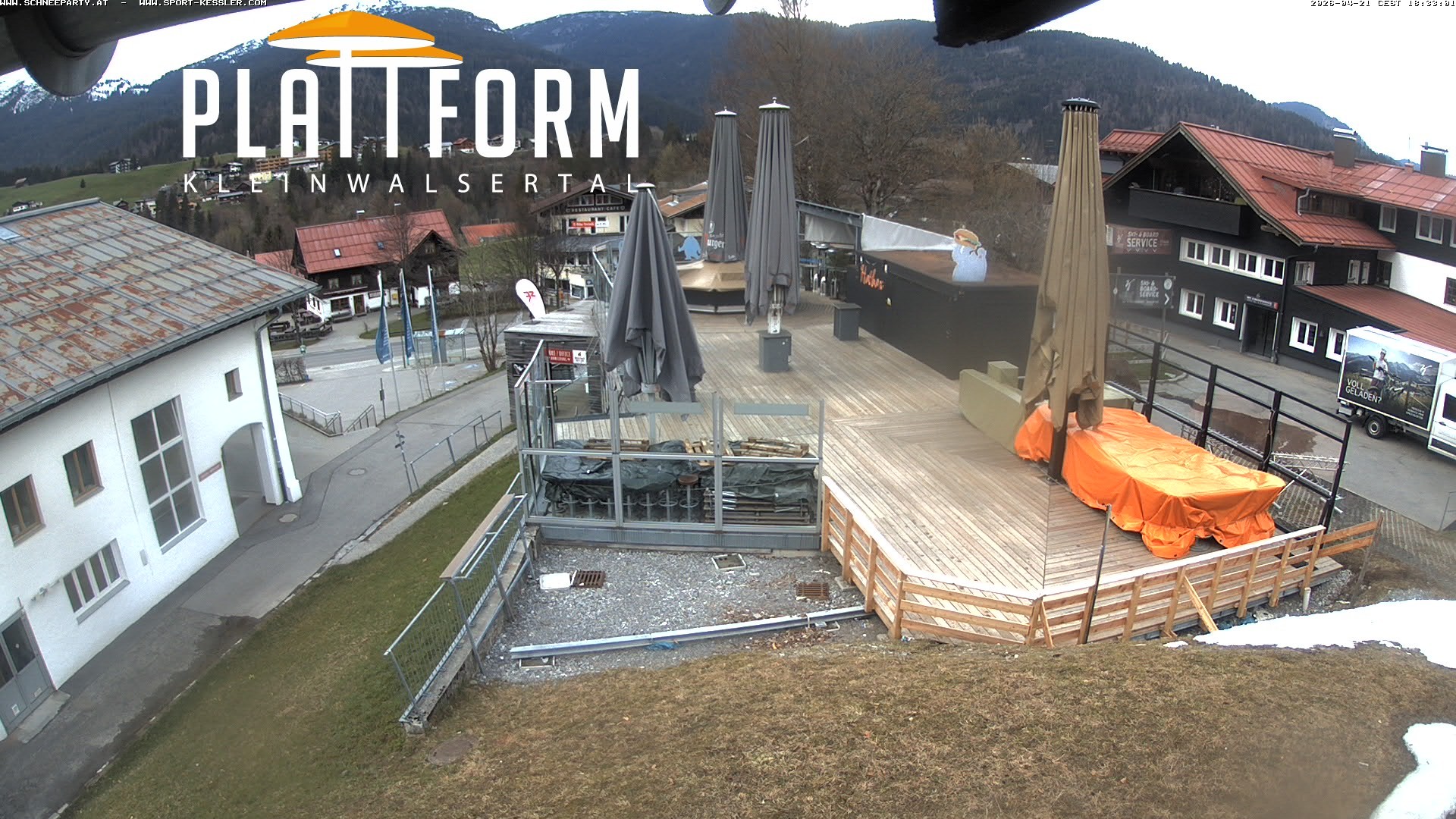 Archiv Foto Webcam Schirmbar in Riezlern