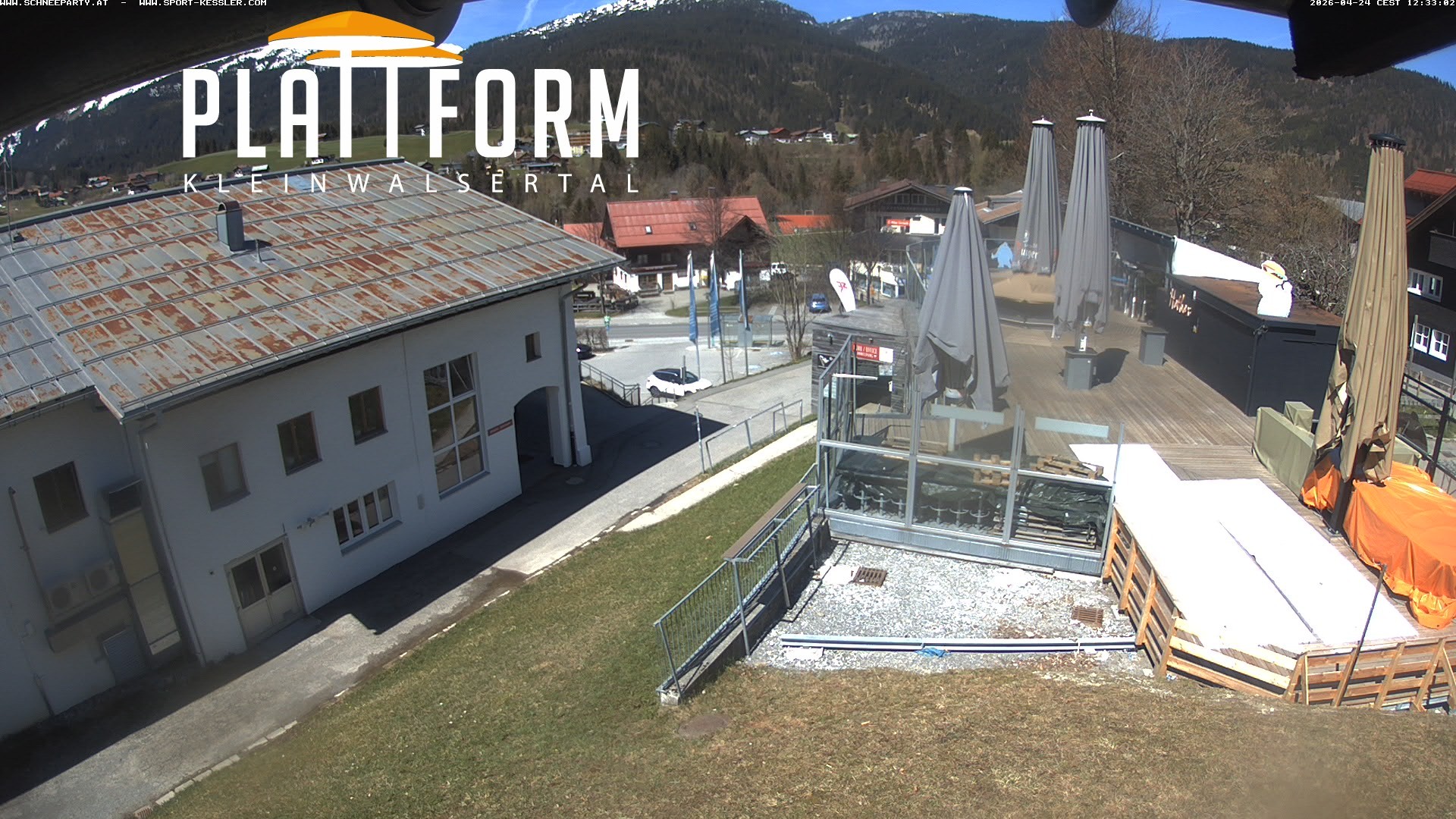 Archiv Foto Webcam Schirmbar in Riezlern