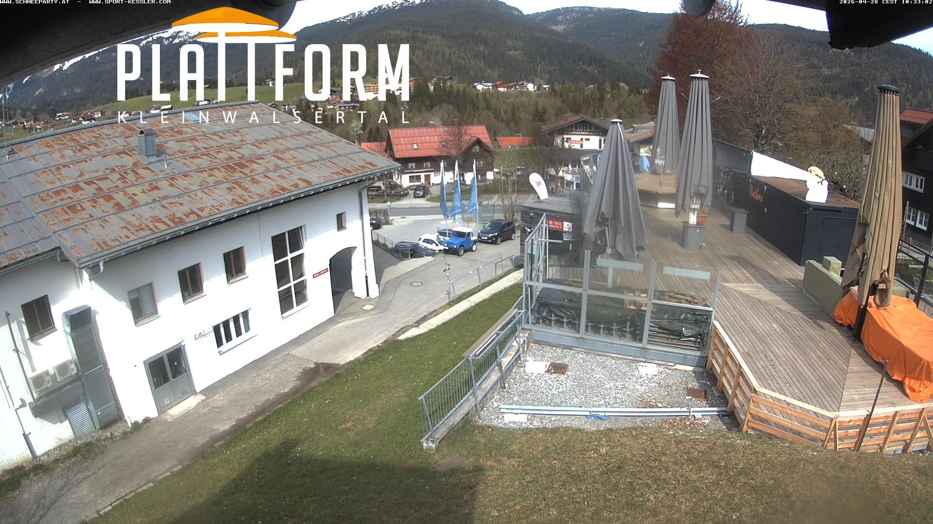 Archiv Foto Webcam Schirmbar in Riezlern