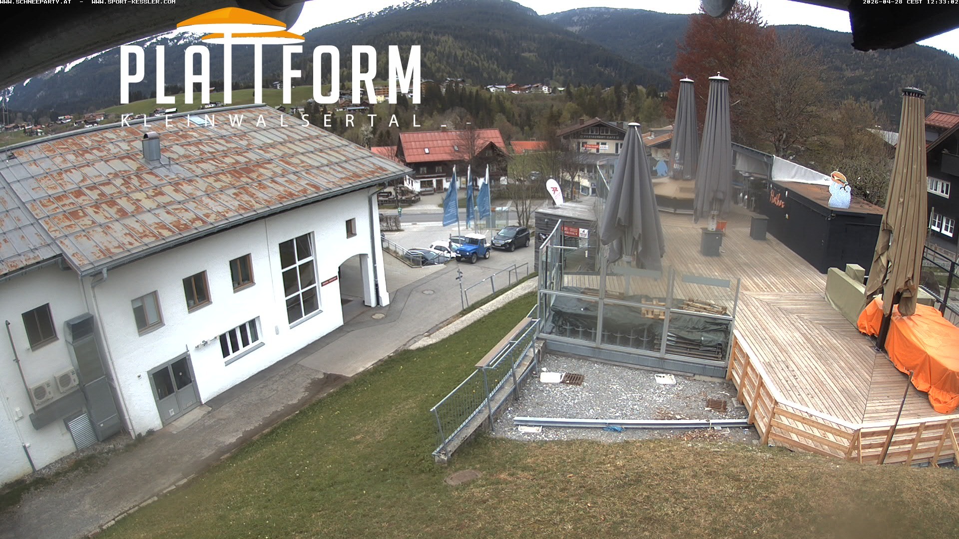 Archiv Foto Webcam Schirmbar in Riezlern