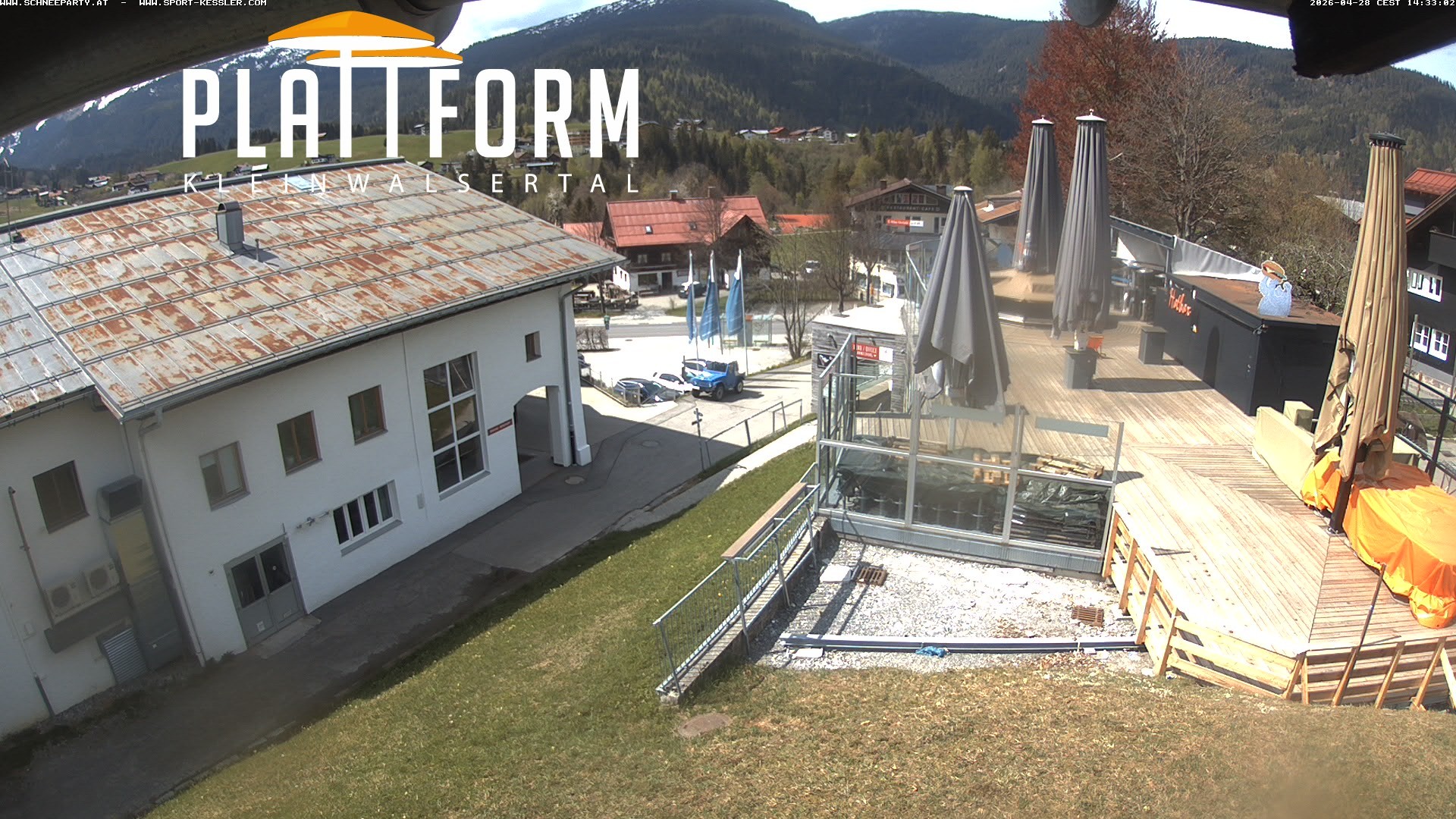 Archiv Foto Webcam Schirmbar in Riezlern