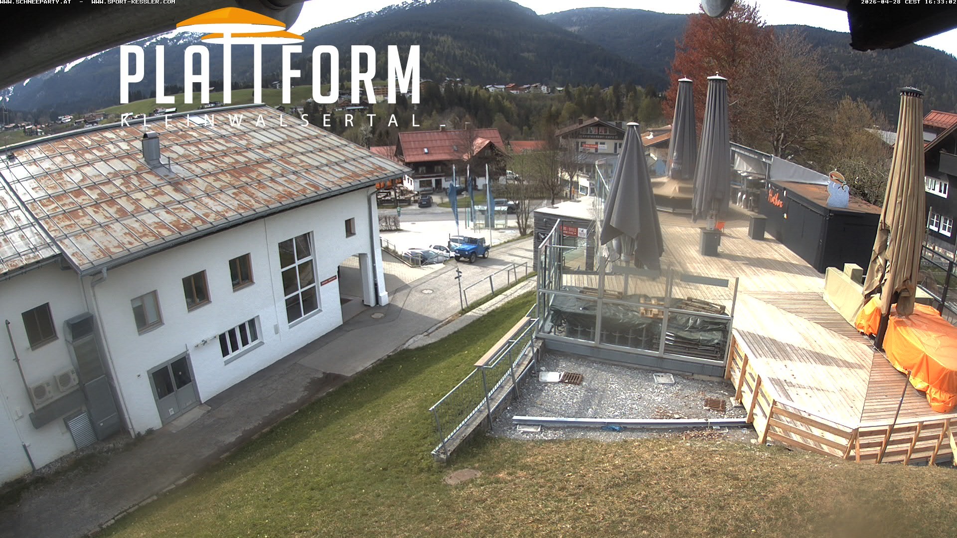 Archiv Foto Webcam Schirmbar in Riezlern