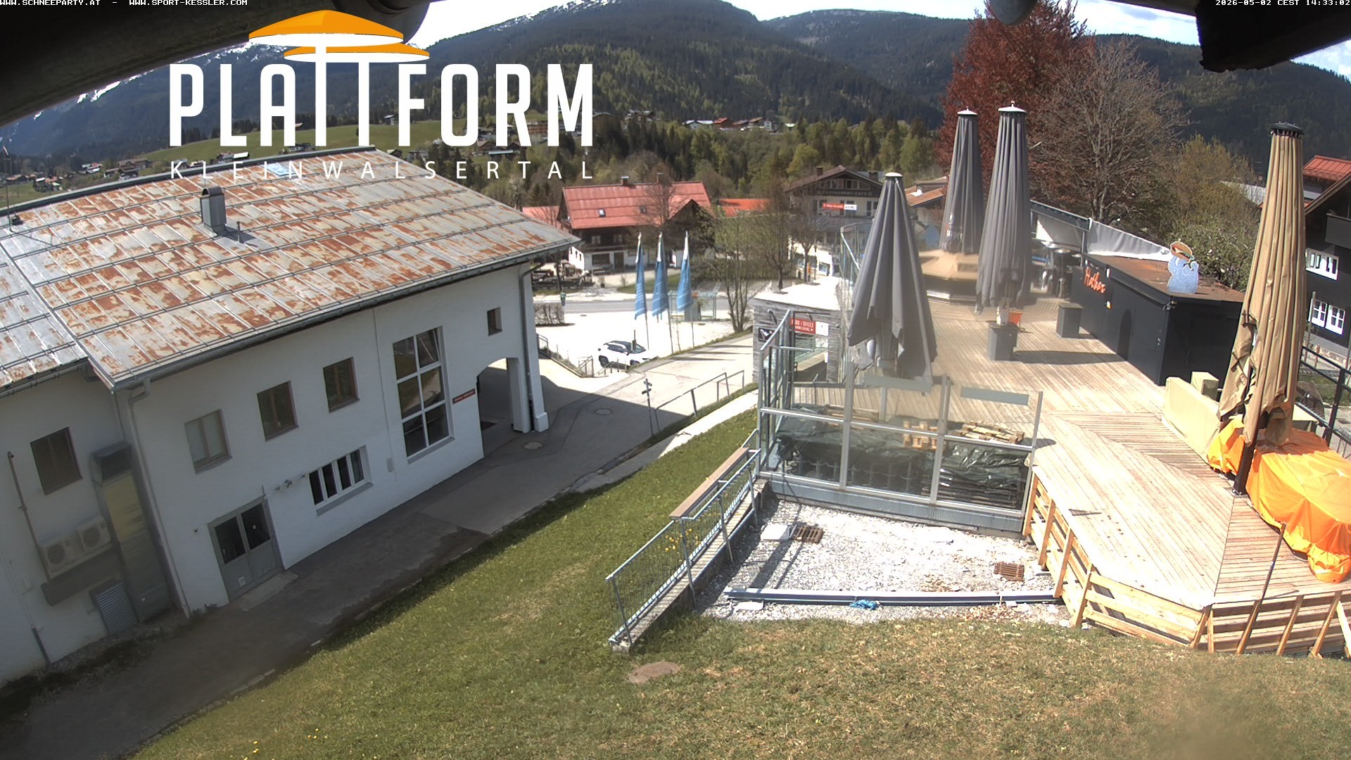 Archiv Foto Webcam Schirmbar in Riezlern
