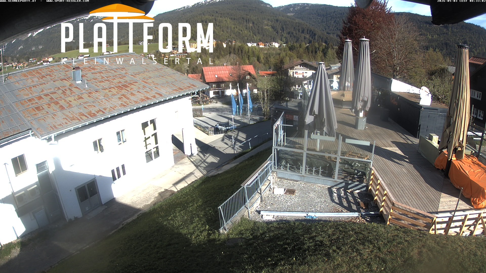 Archiv Foto Webcam Schirmbar in Riezlern
