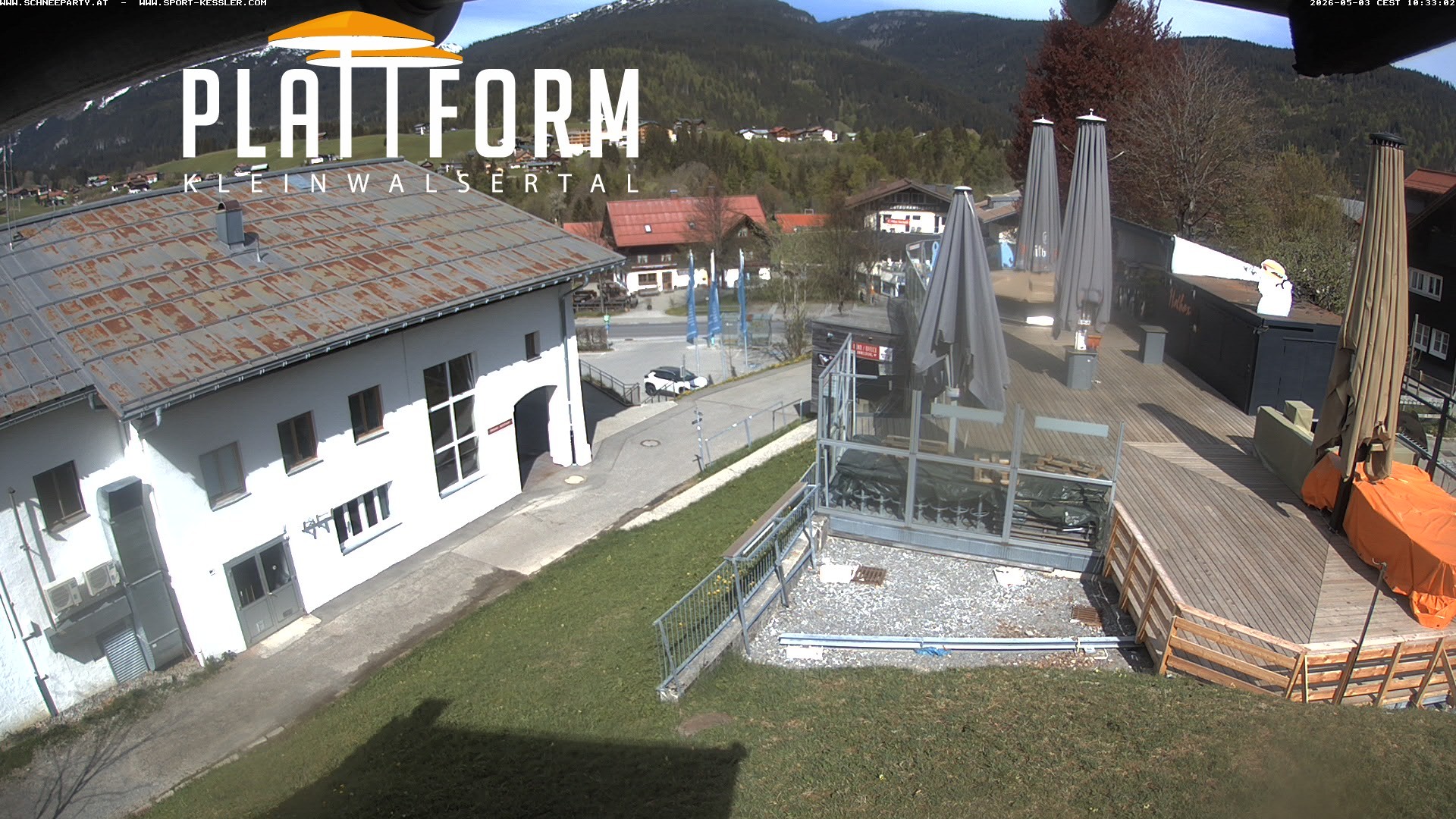 Archiv Foto Webcam Schirmbar in Riezlern