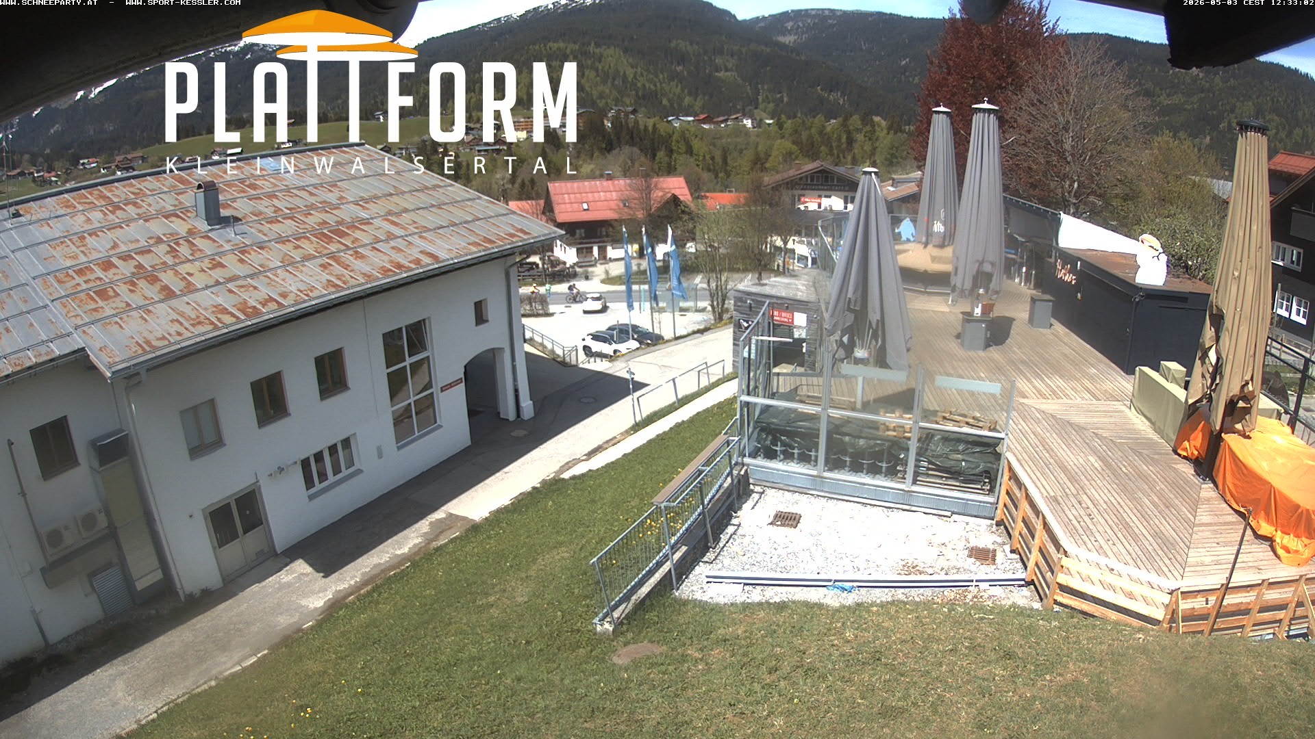 Archiv Foto Webcam Schirmbar in Riezlern
