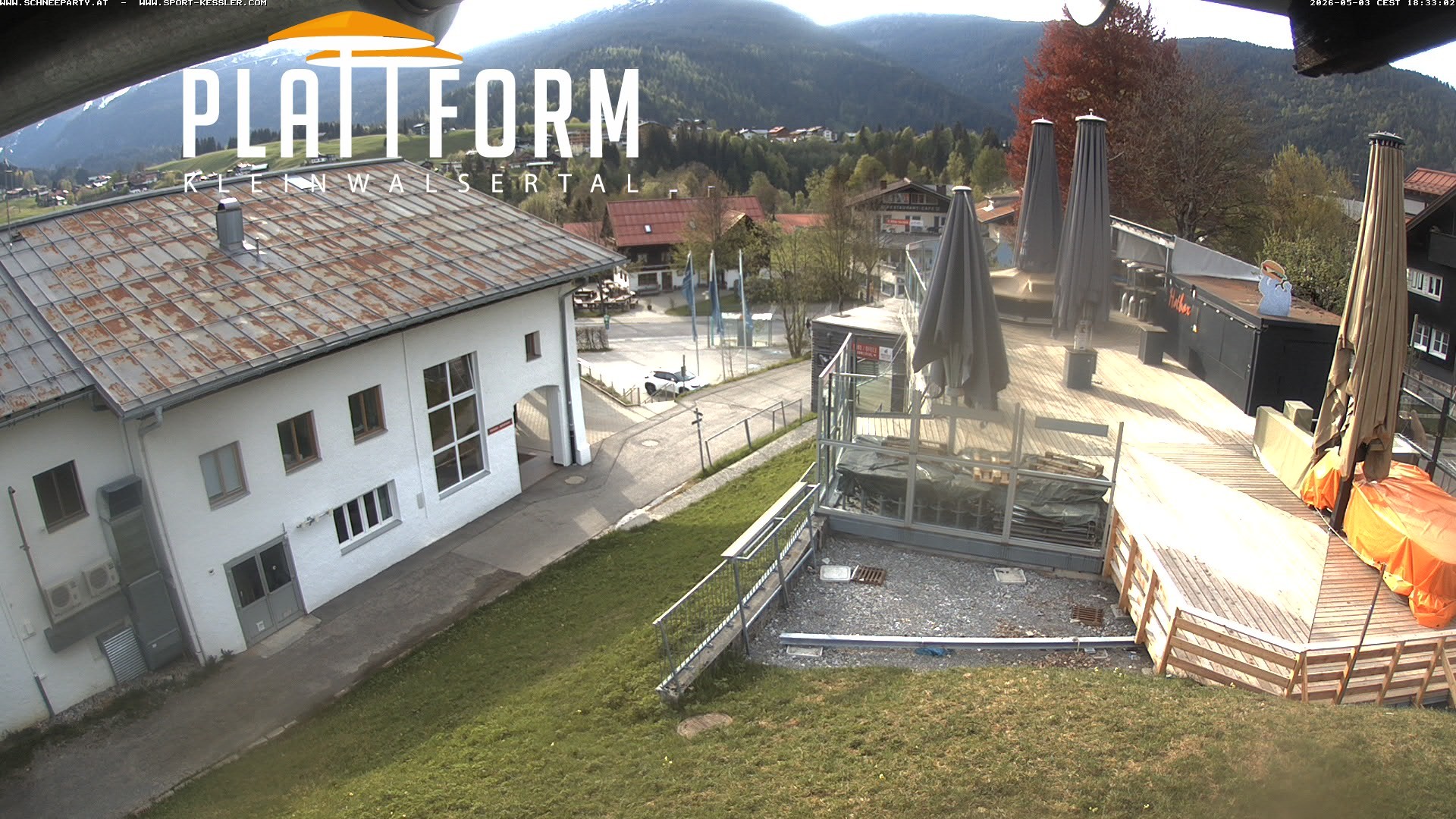 Archiv Foto Webcam Schirmbar in Riezlern