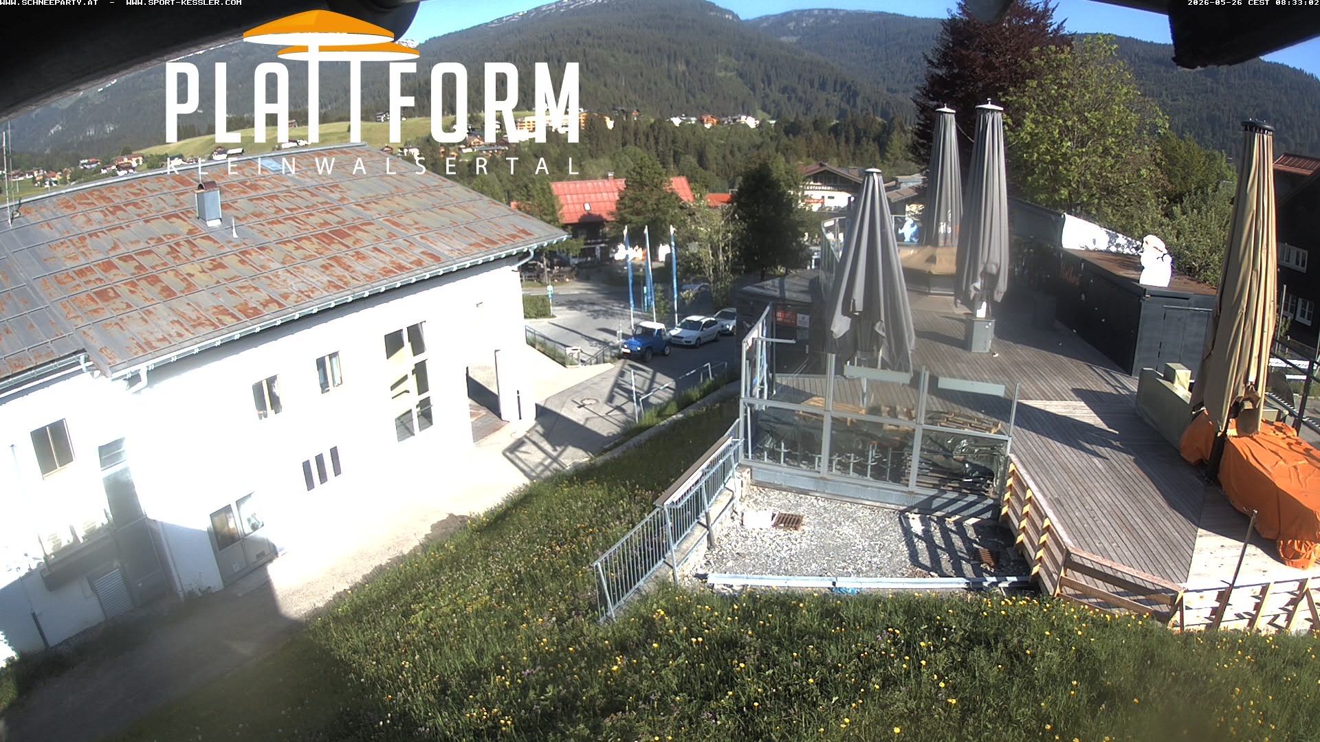 Archiv Foto Webcam Schirmbar in Riezlern