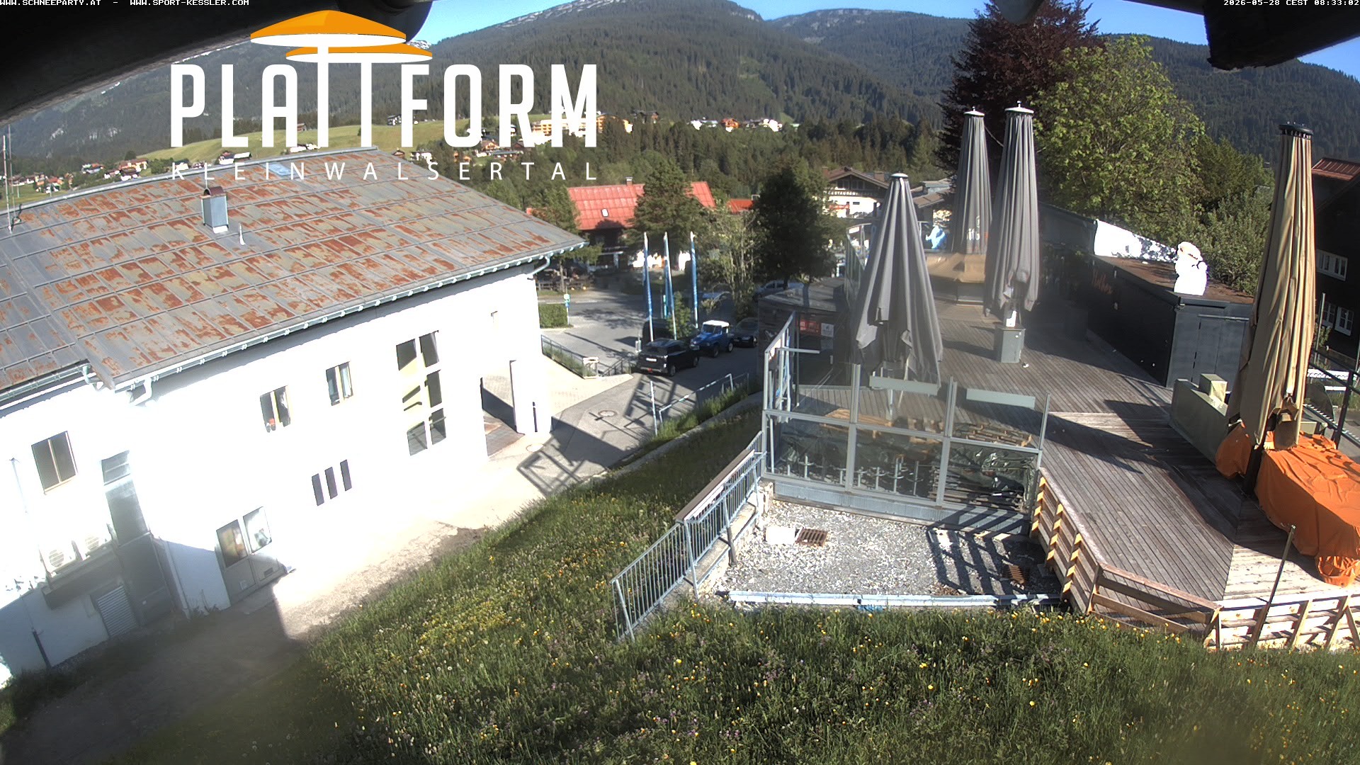 Archiv Foto Webcam Schirmbar in Riezlern