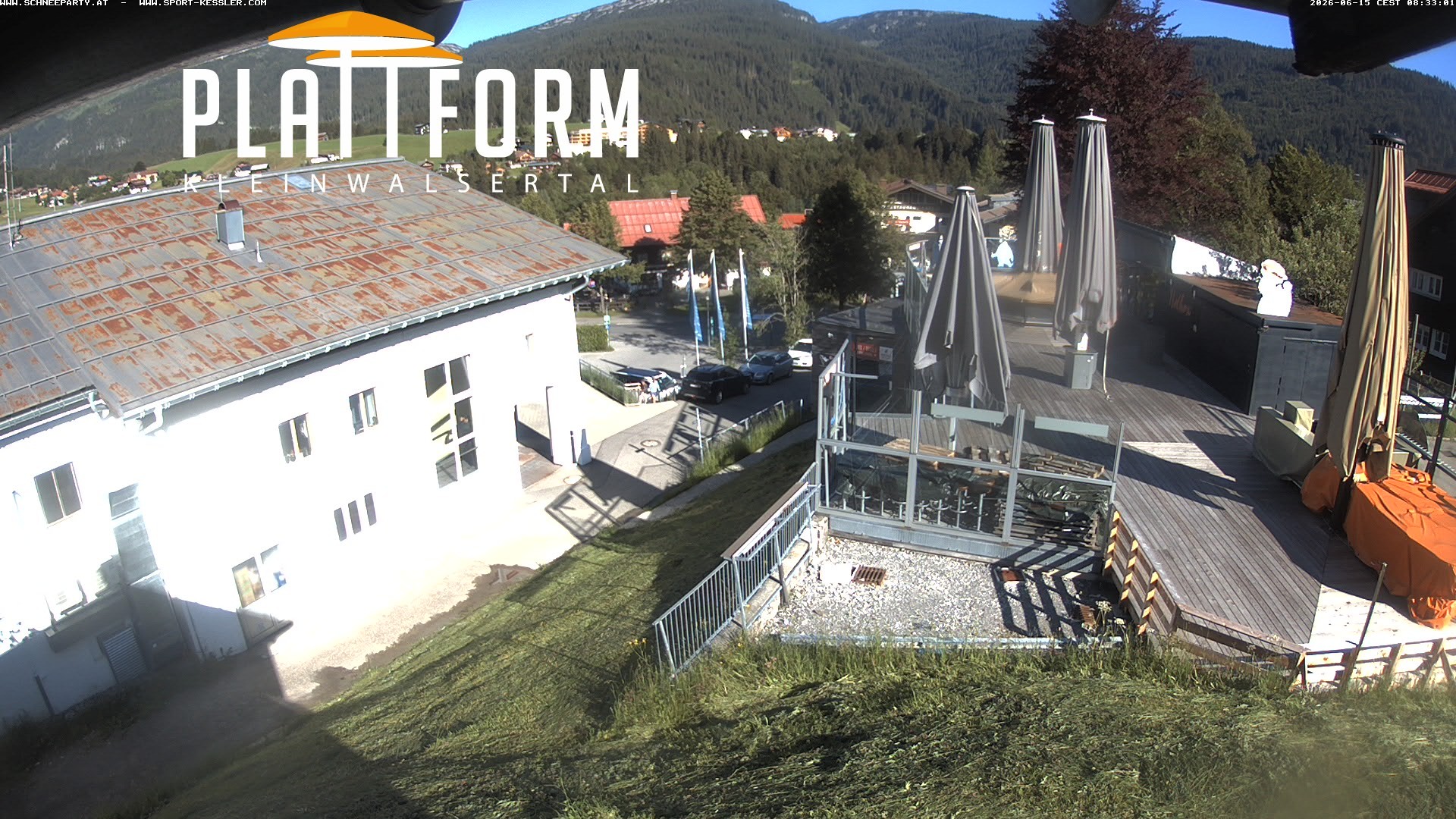 Archiv Foto Webcam Schirmbar in Riezlern