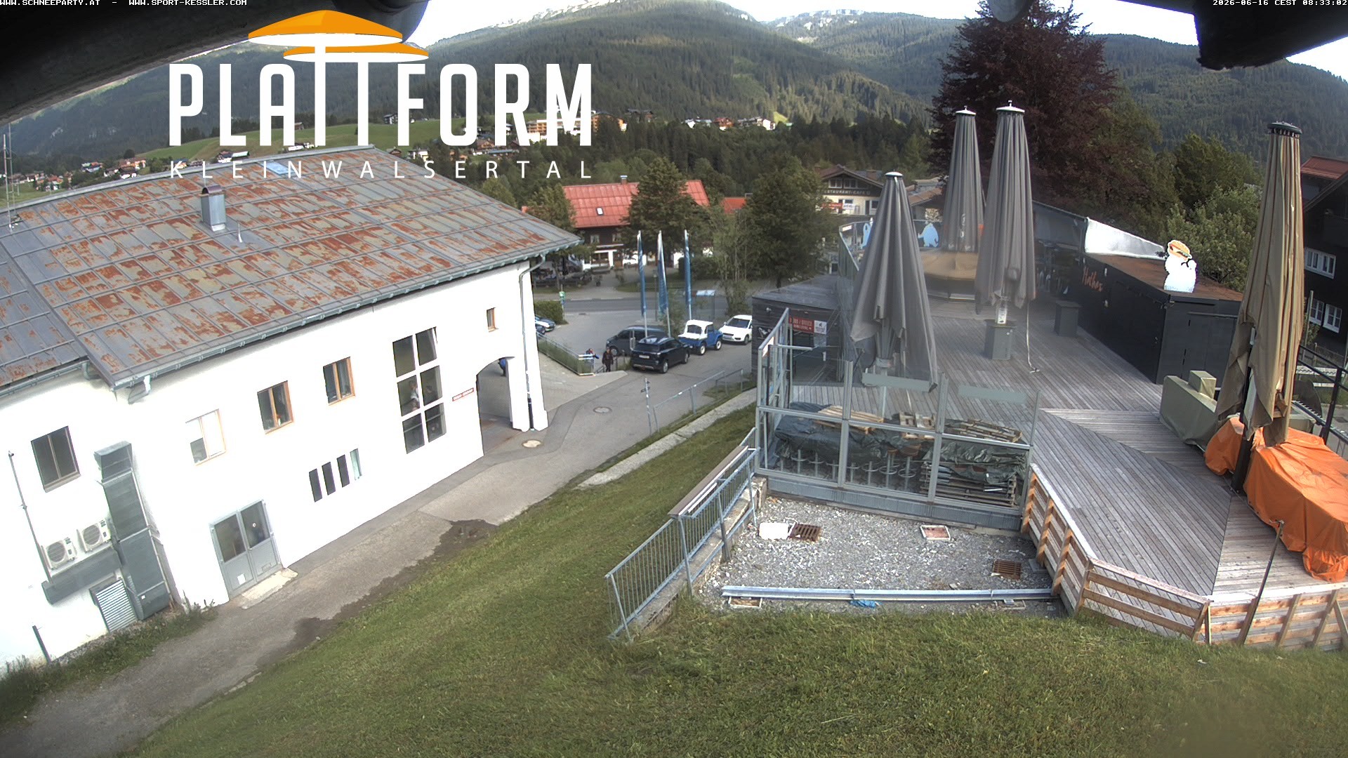 Archiv Foto Webcam Schirmbar in Riezlern