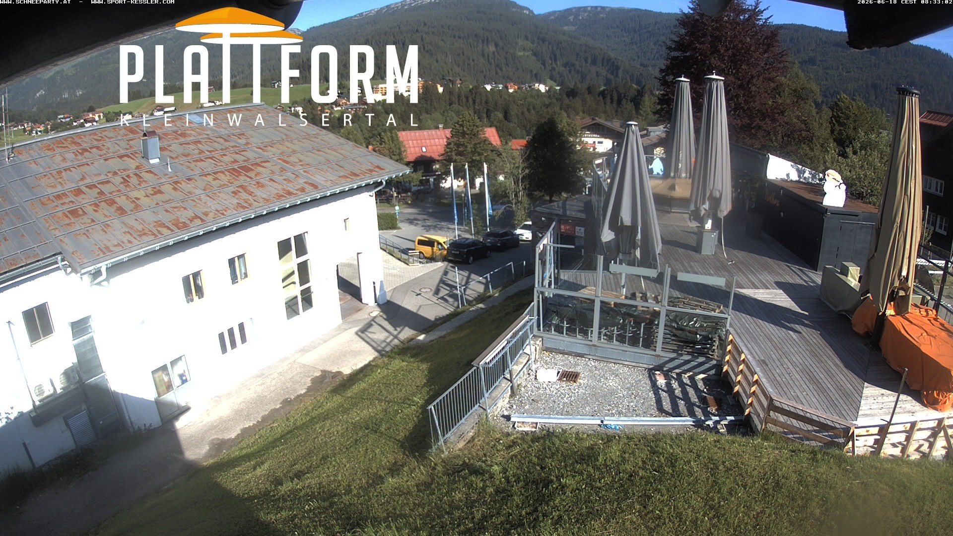 Archiv Foto Webcam Schirmbar in Riezlern