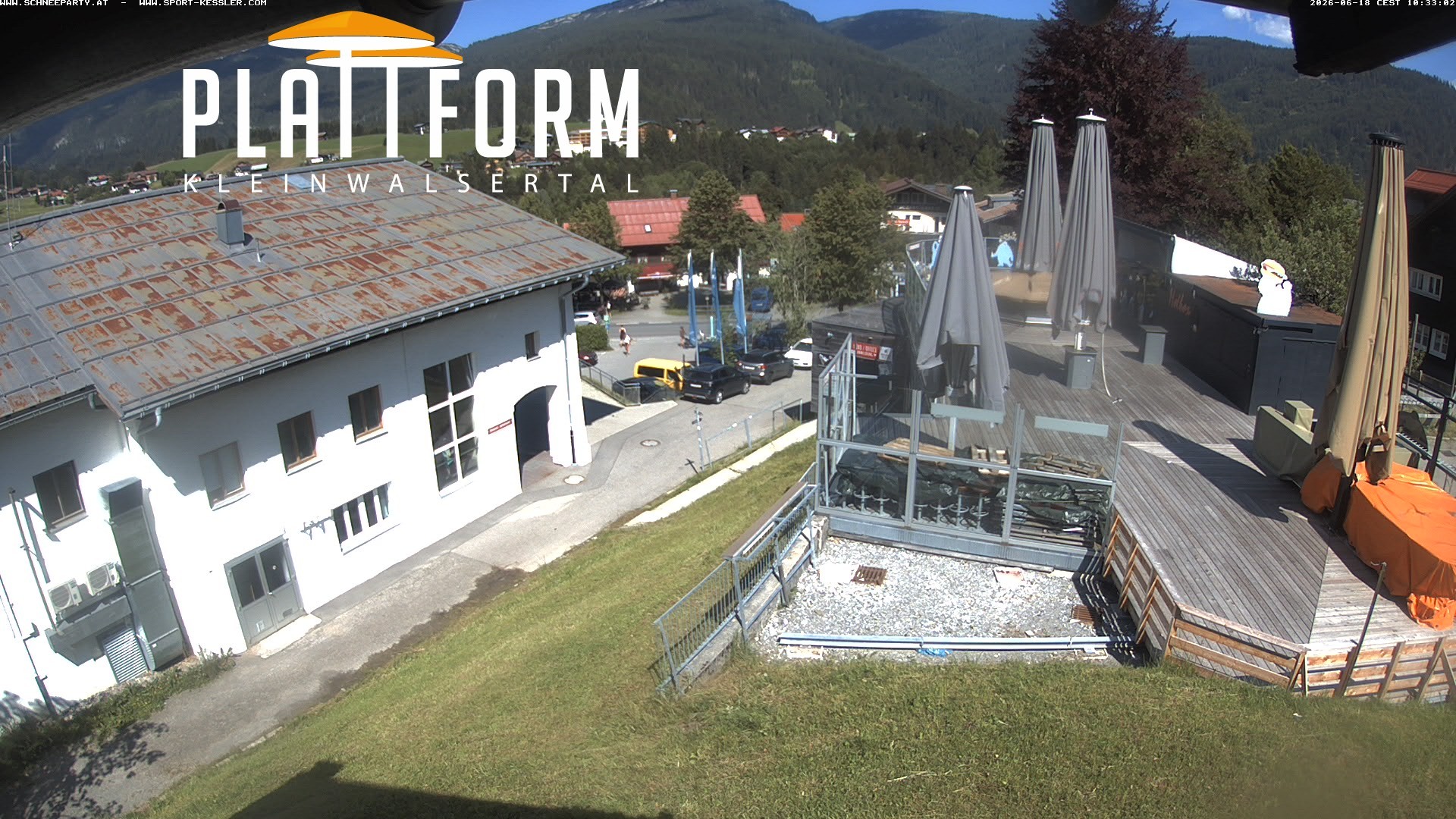 Archiv Foto Webcam Schirmbar in Riezlern