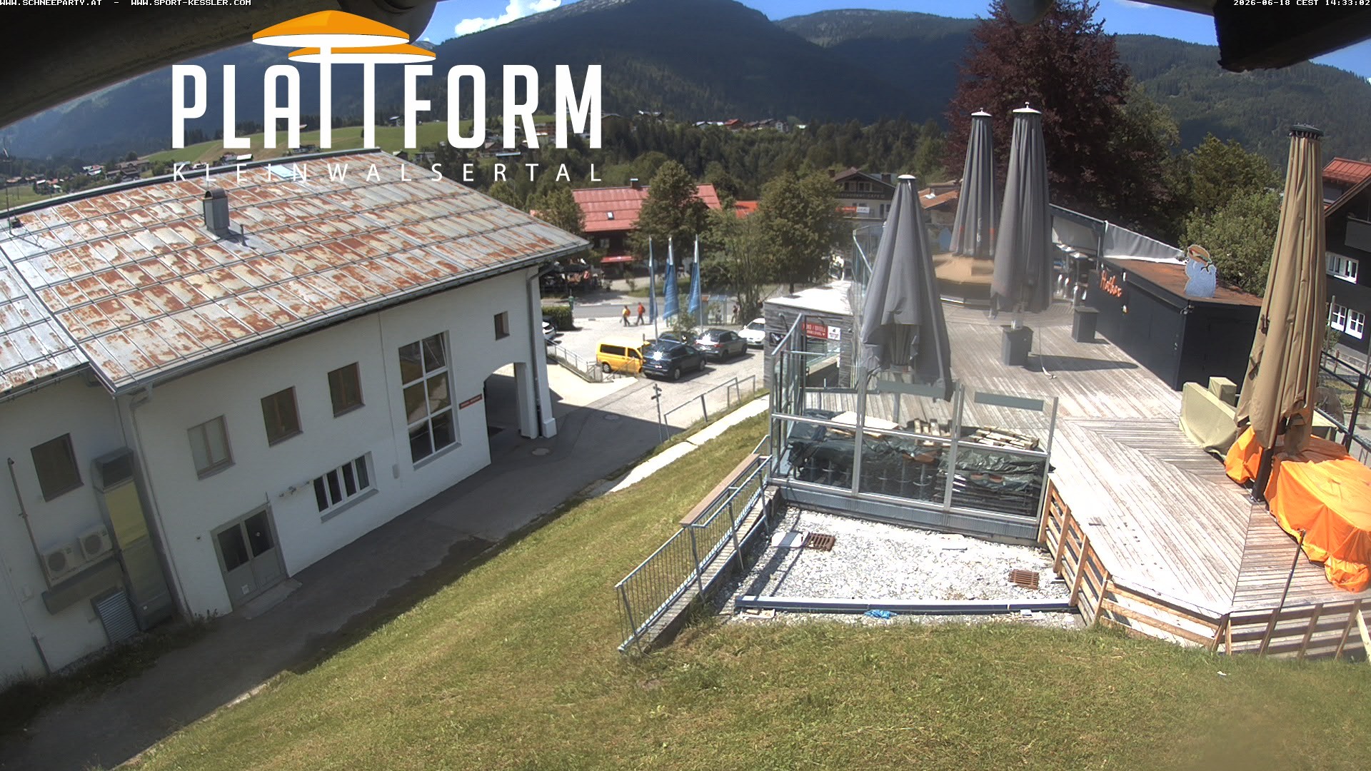 Archiv Foto Webcam Schirmbar in Riezlern