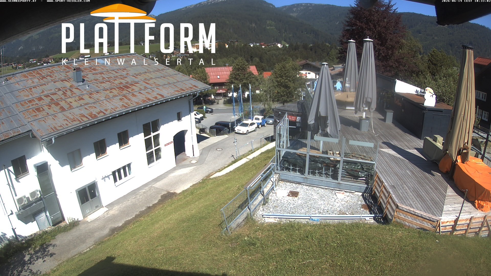 Archiv Foto Webcam Schirmbar in Riezlern