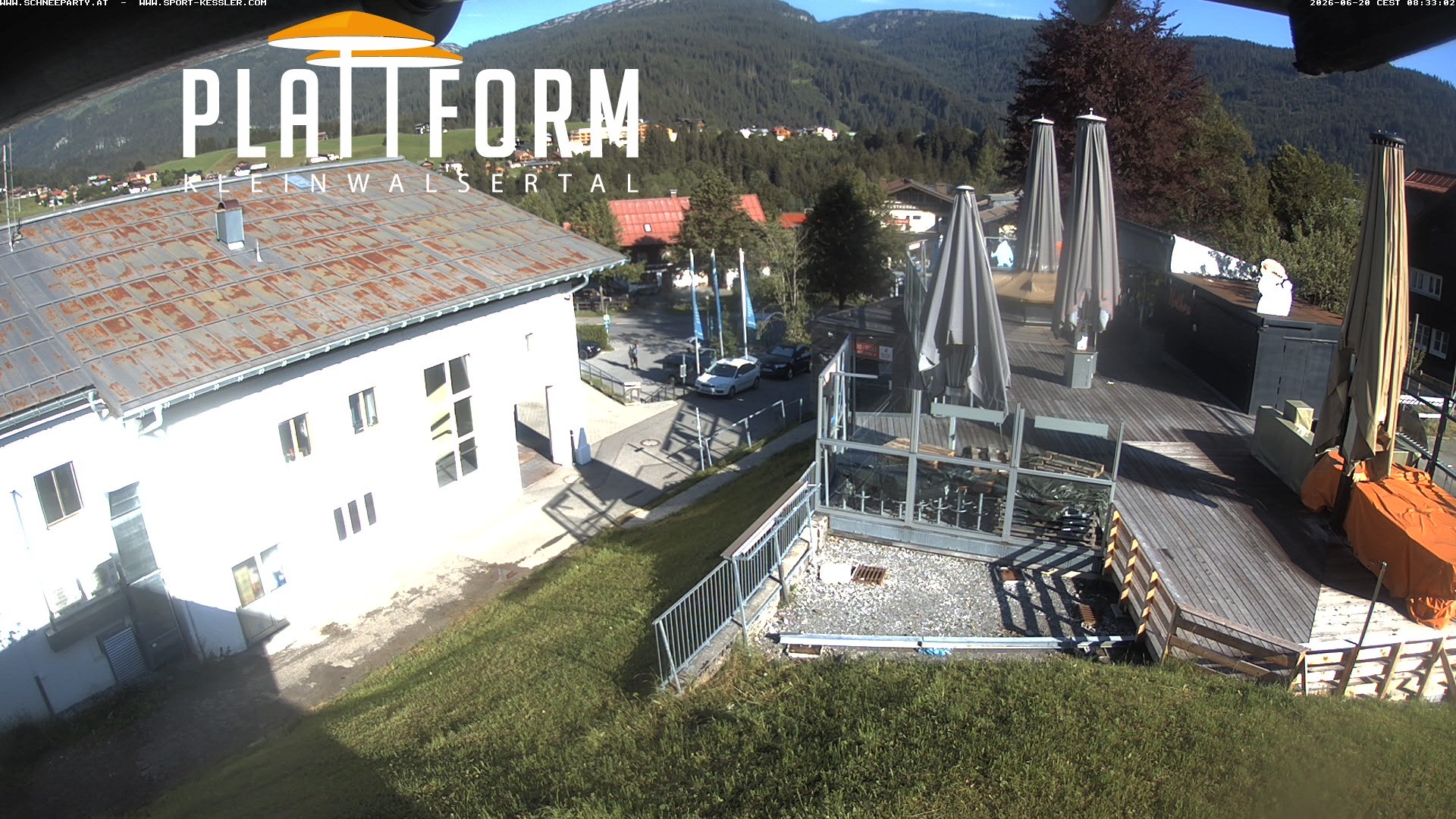 Archiv Foto Webcam Schirmbar in Riezlern