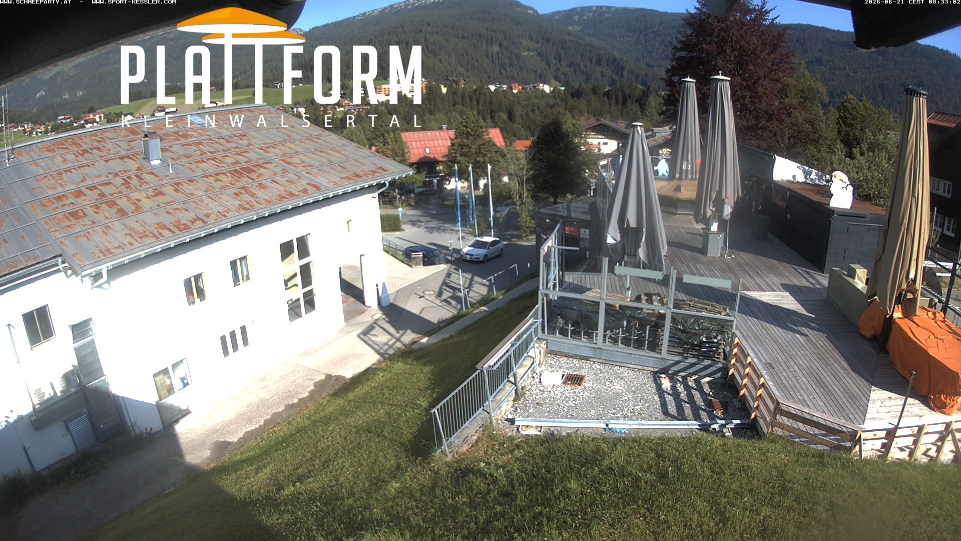 Archiv Foto Webcam Schirmbar in Riezlern