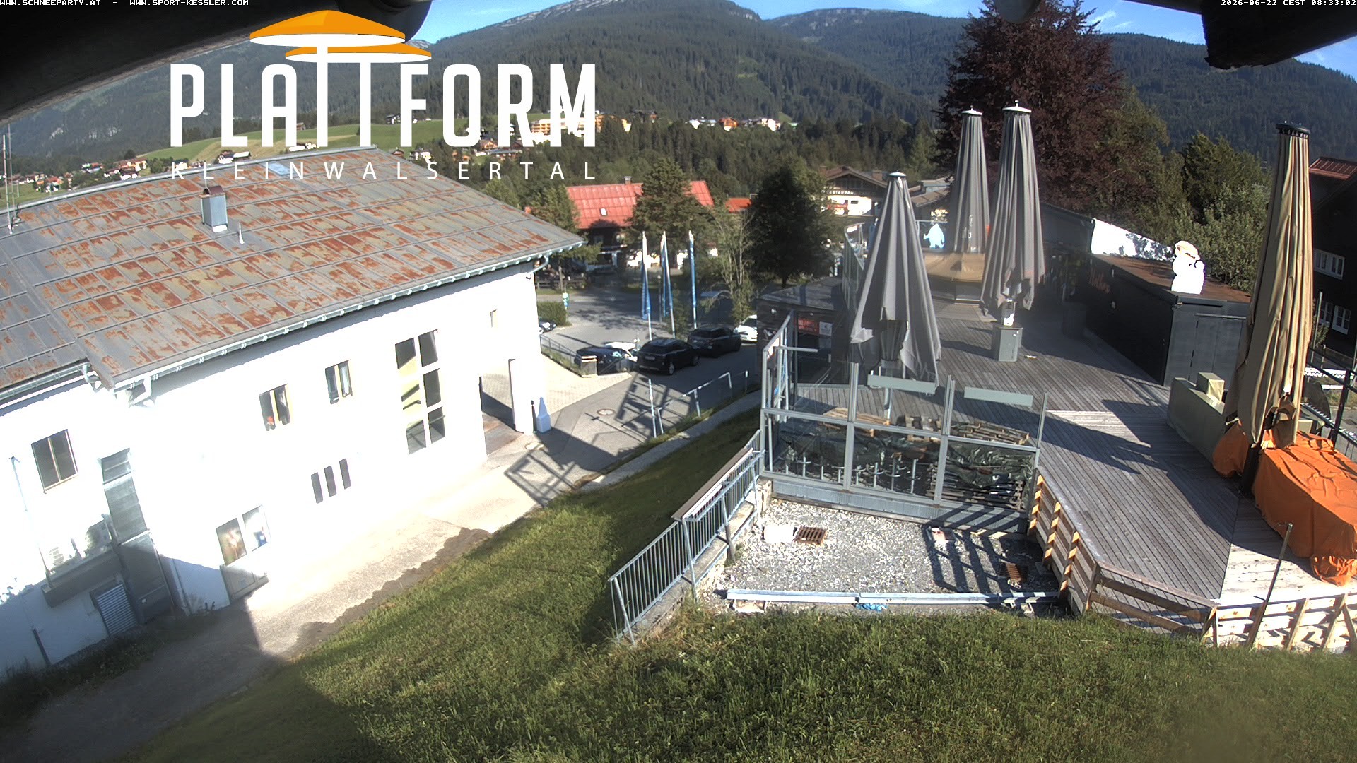 Archiv Foto Webcam Schirmbar in Riezlern