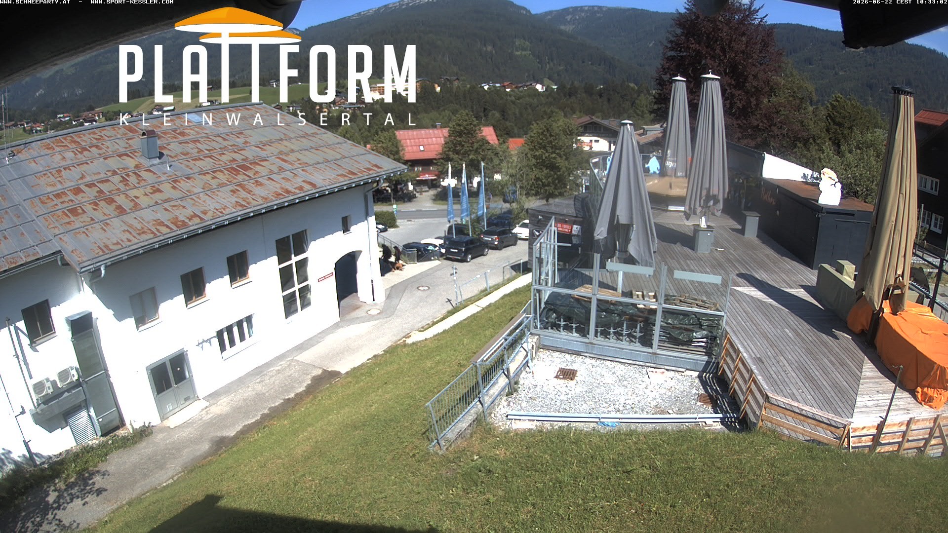 Archiv Foto Webcam Schirmbar in Riezlern