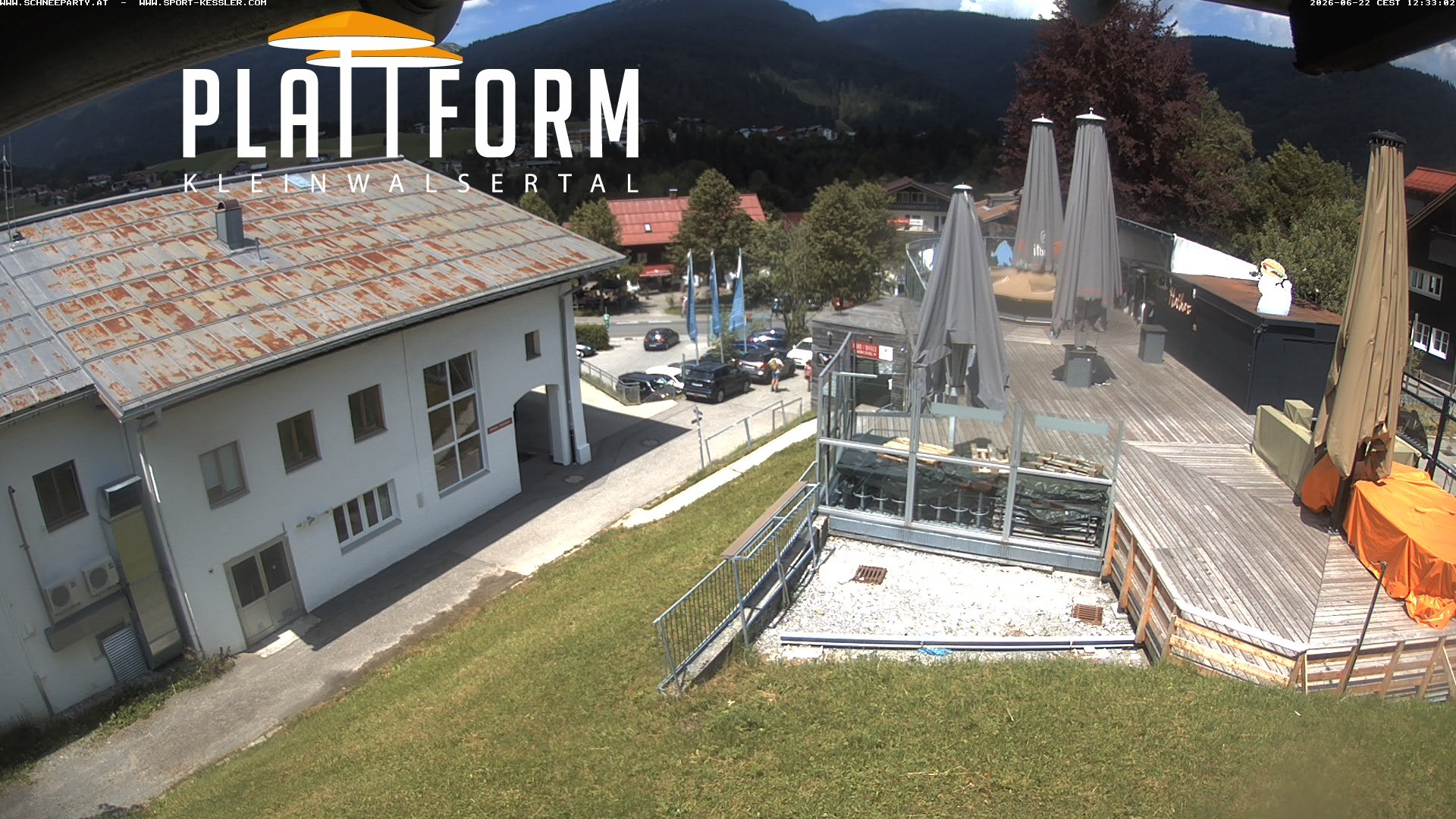 Archiv Foto Webcam Schirmbar in Riezlern