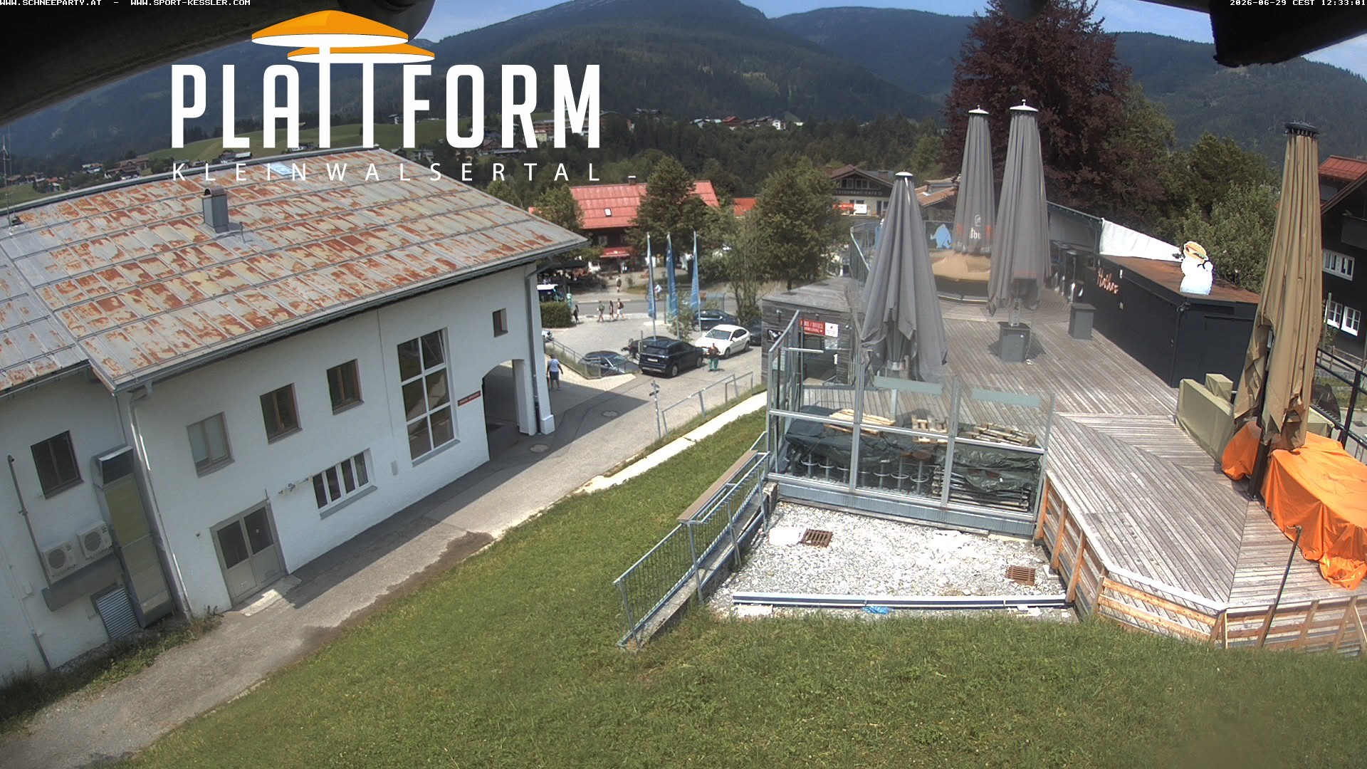Archiv Foto Webcam Schirmbar in Riezlern