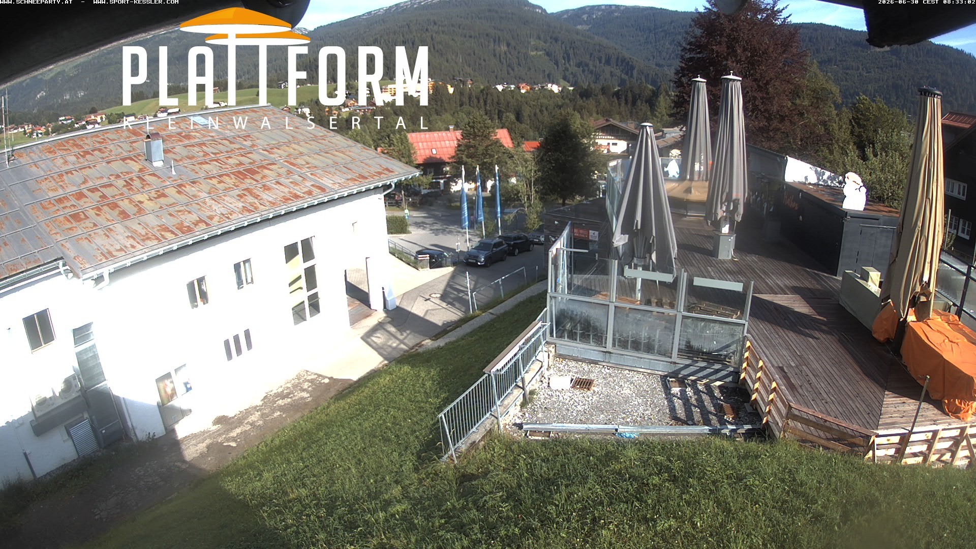 Archiv Foto Webcam Schirmbar in Riezlern
