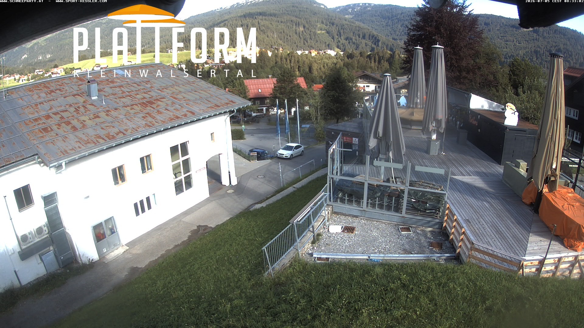 Archiv Foto Webcam Schirmbar in Riezlern