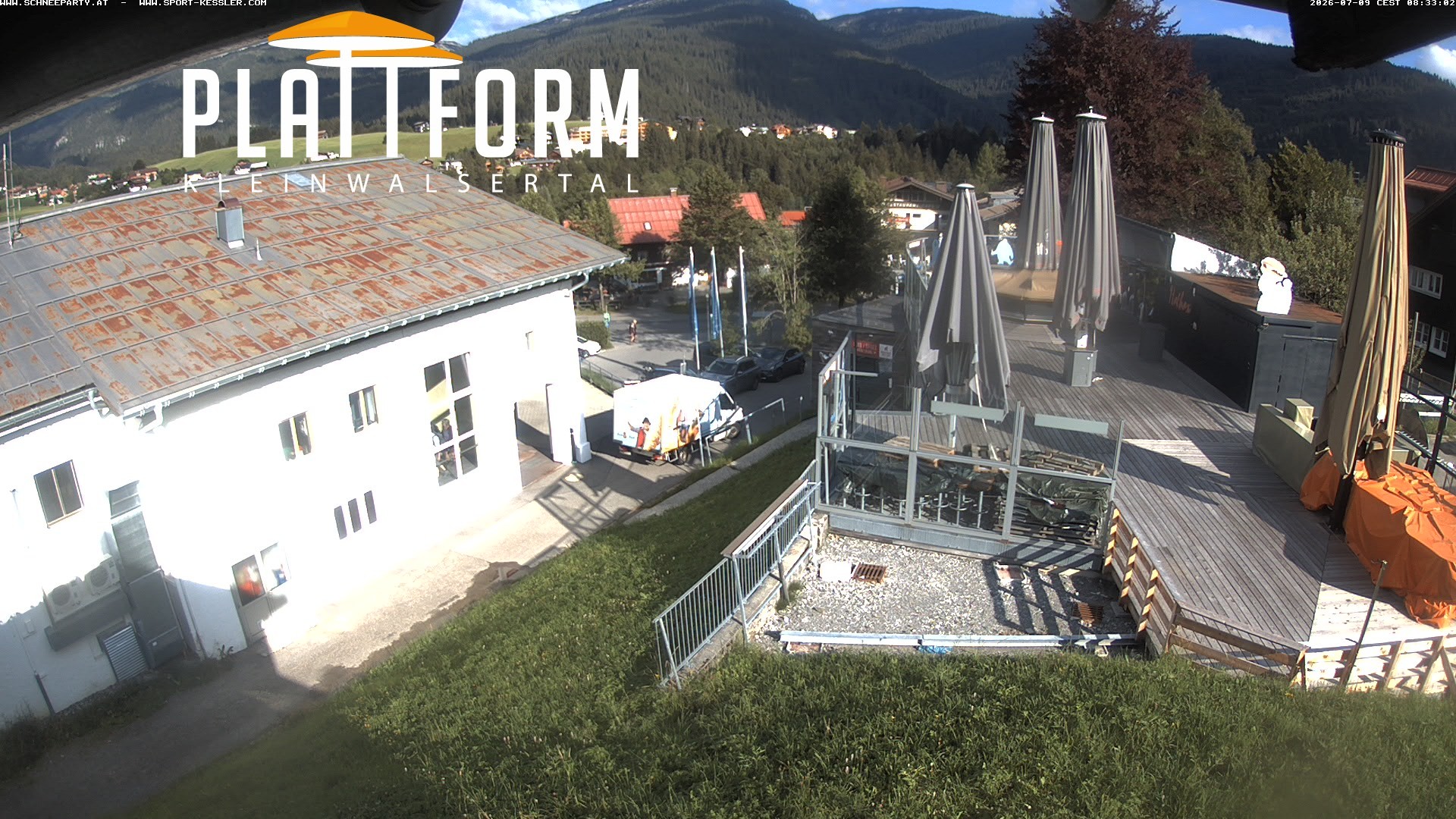 Archiv Foto Webcam Schirmbar in Riezlern