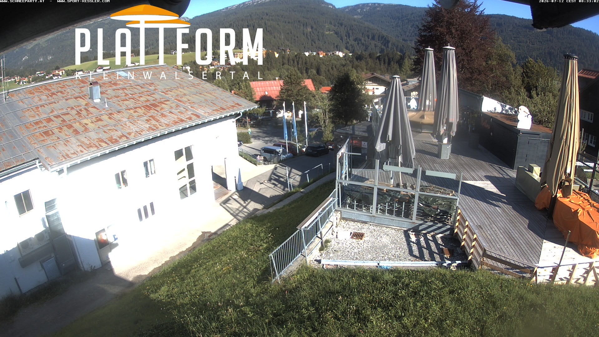 Archiv Foto Webcam Schirmbar in Riezlern