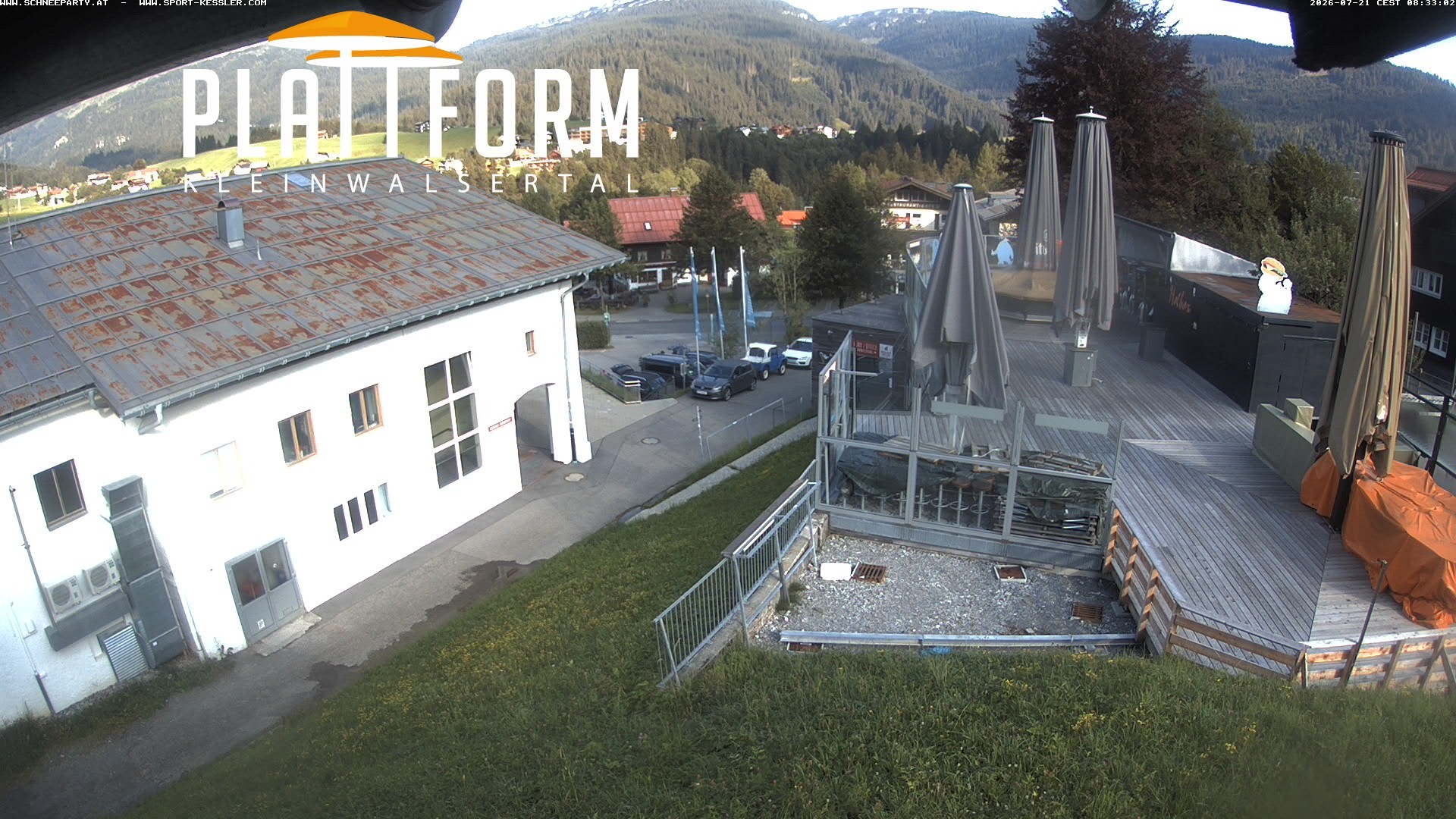 Archiv Foto Webcam Schirmbar in Riezlern