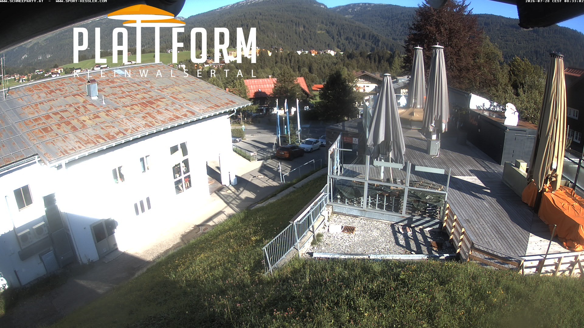 Archiv Foto Webcam Schirmbar in Riezlern
