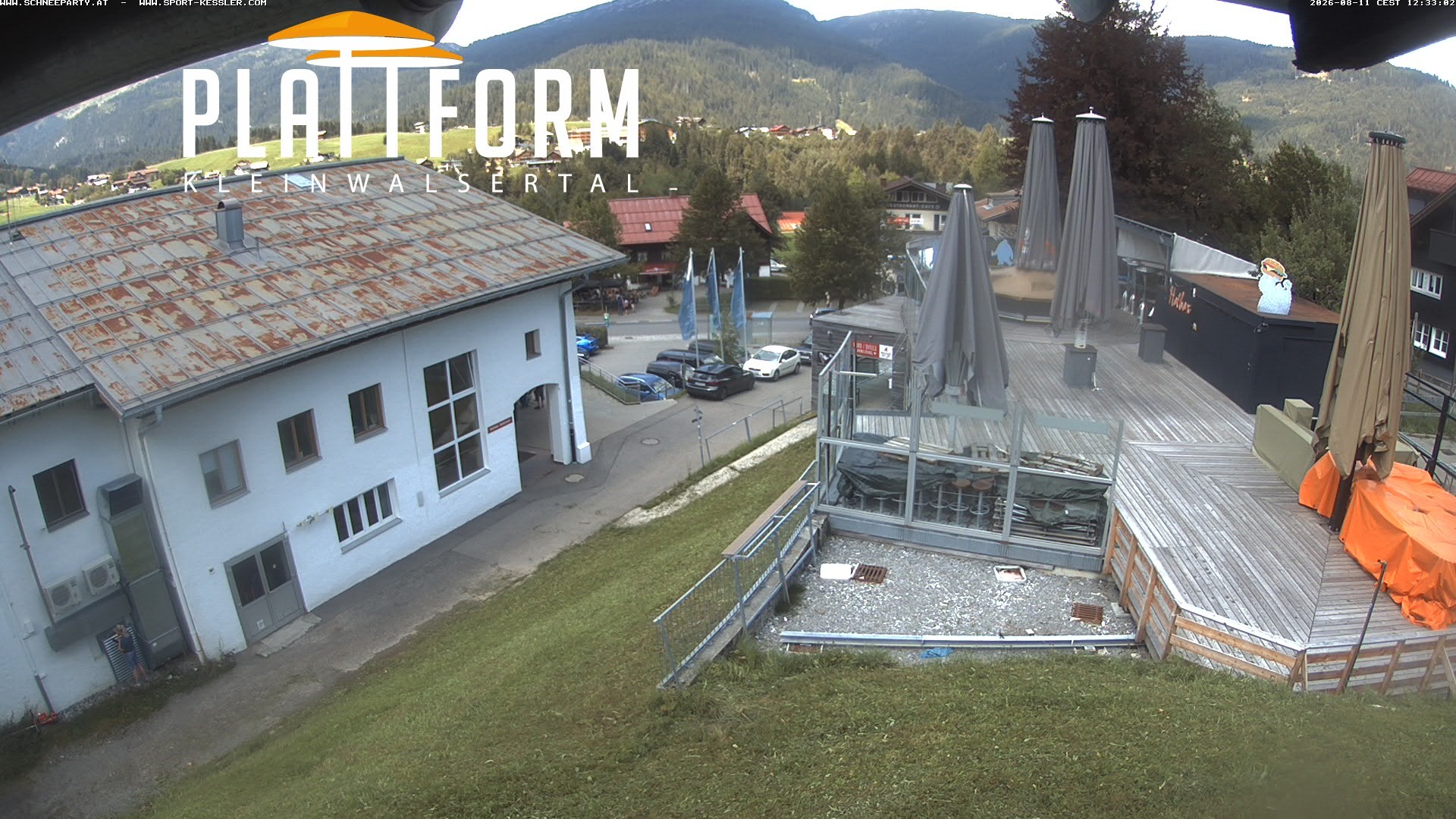 Archiv Foto Webcam Schirmbar in Riezlern