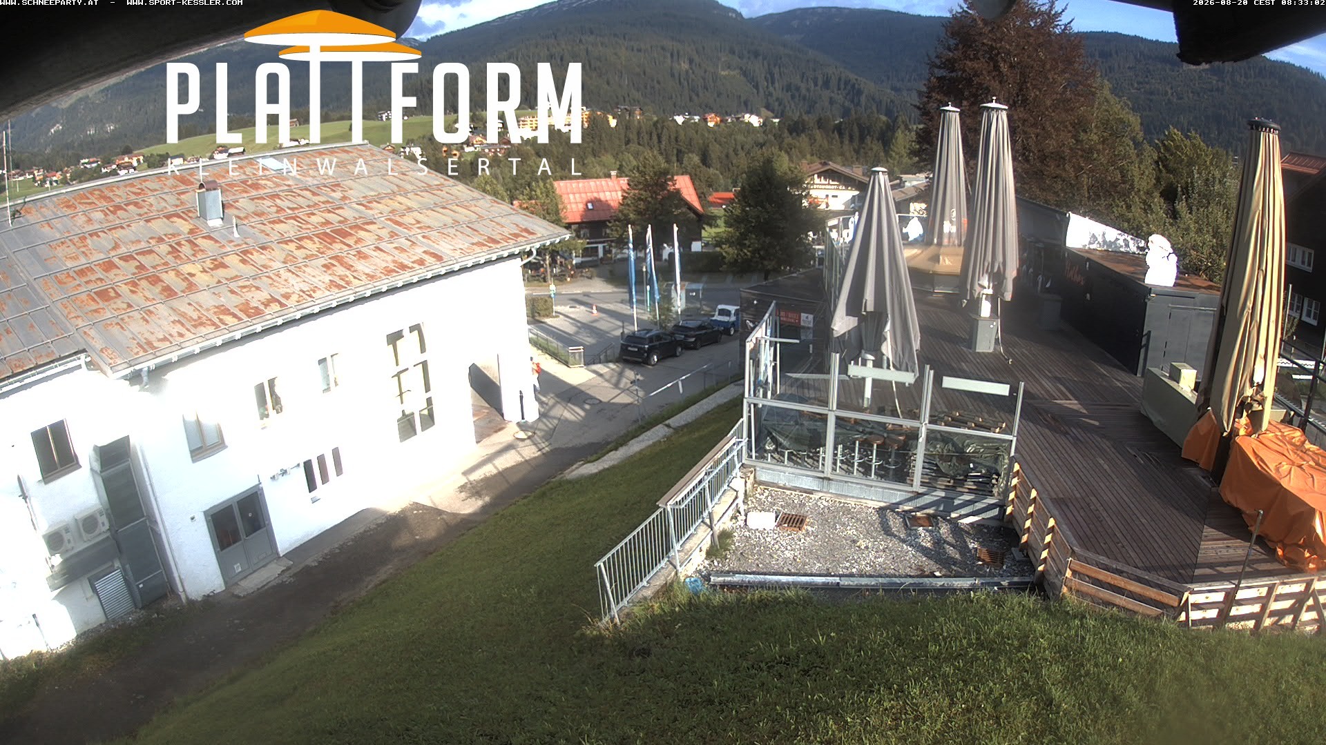 Archiv Foto Webcam Schirmbar in Riezlern