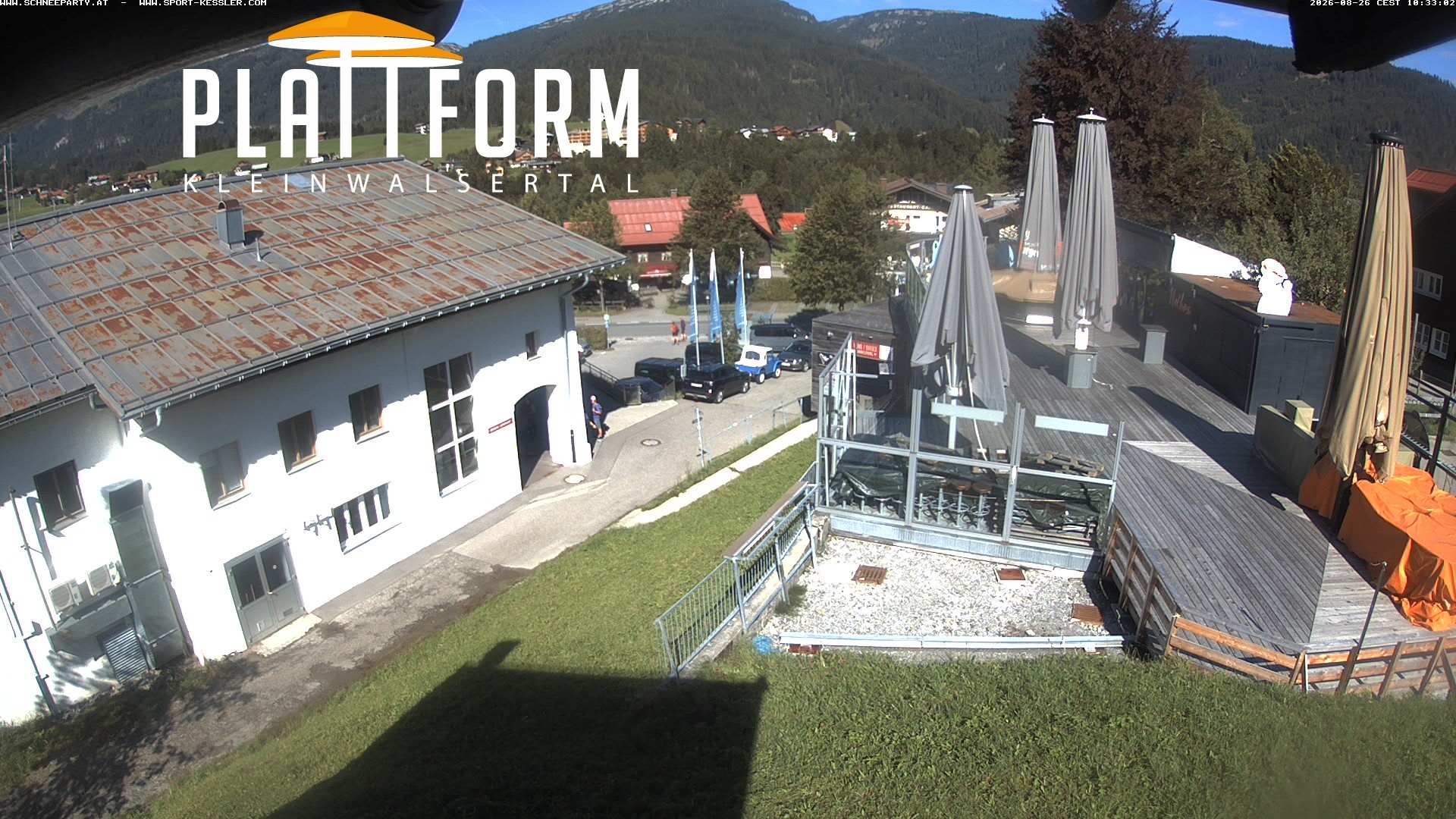 Archiv Foto Webcam Schirmbar in Riezlern