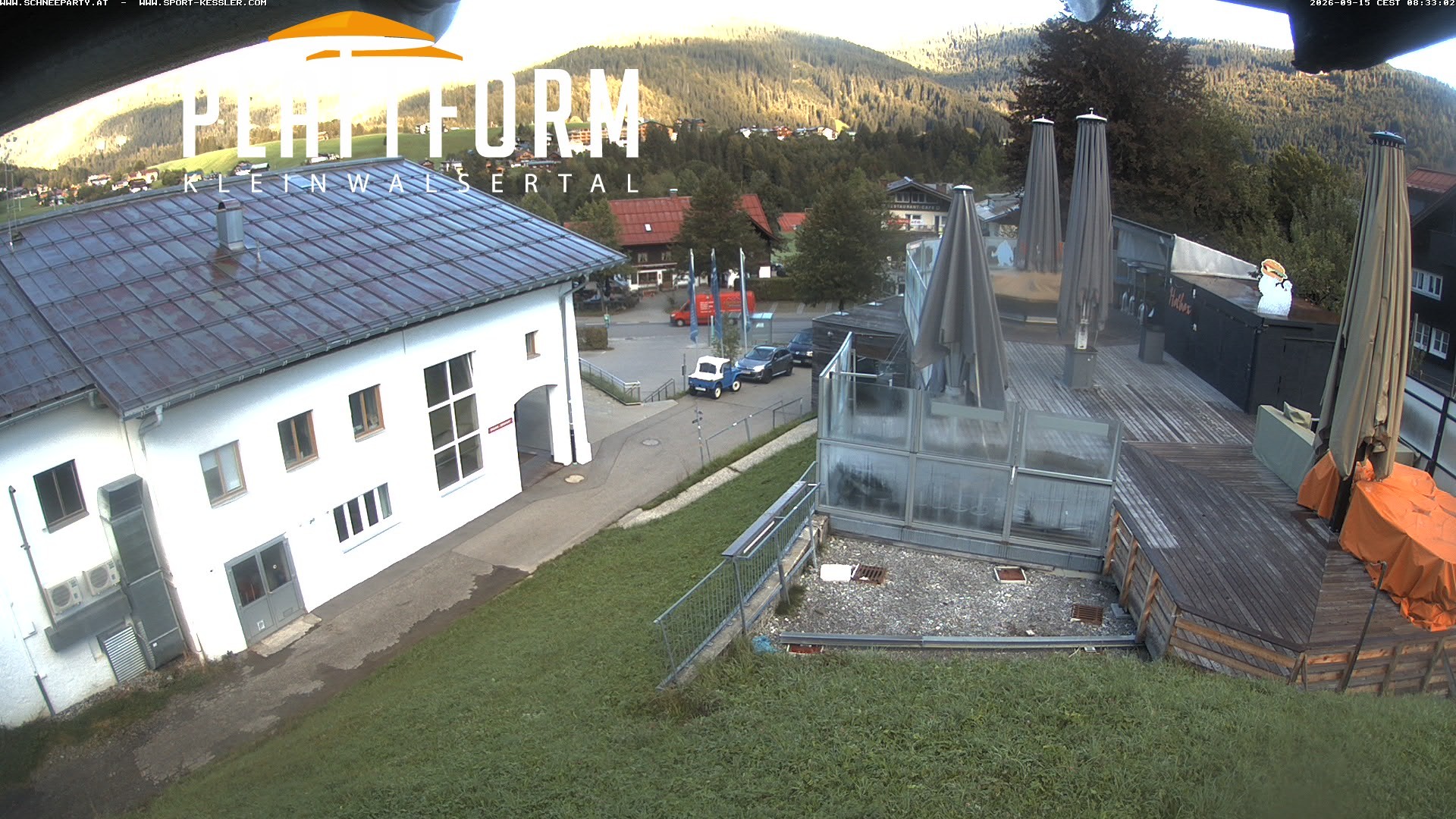 Archiv Foto Webcam Schirmbar in Riezlern