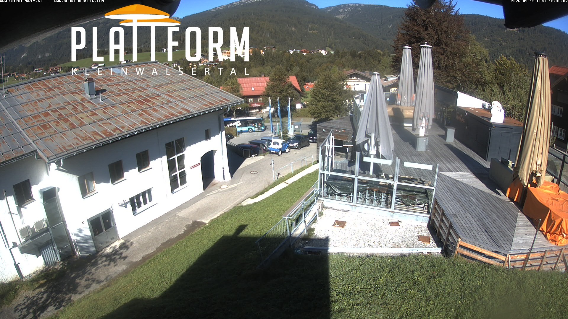 Archiv Foto Webcam Schirmbar in Riezlern