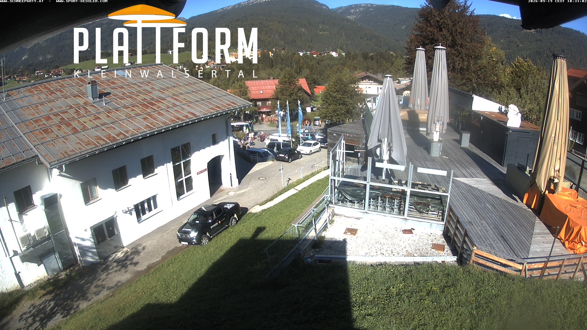 Archiv Foto Webcam Schirmbar in Riezlern